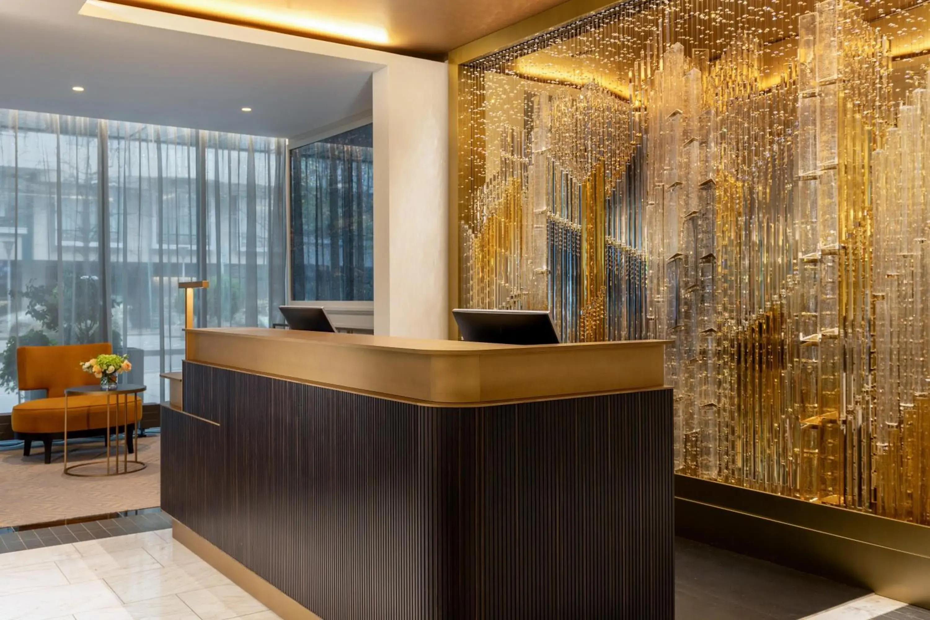 Lobby or reception in Hilton Prague Old Town Lobby or reception in Hilton Prague Old Town