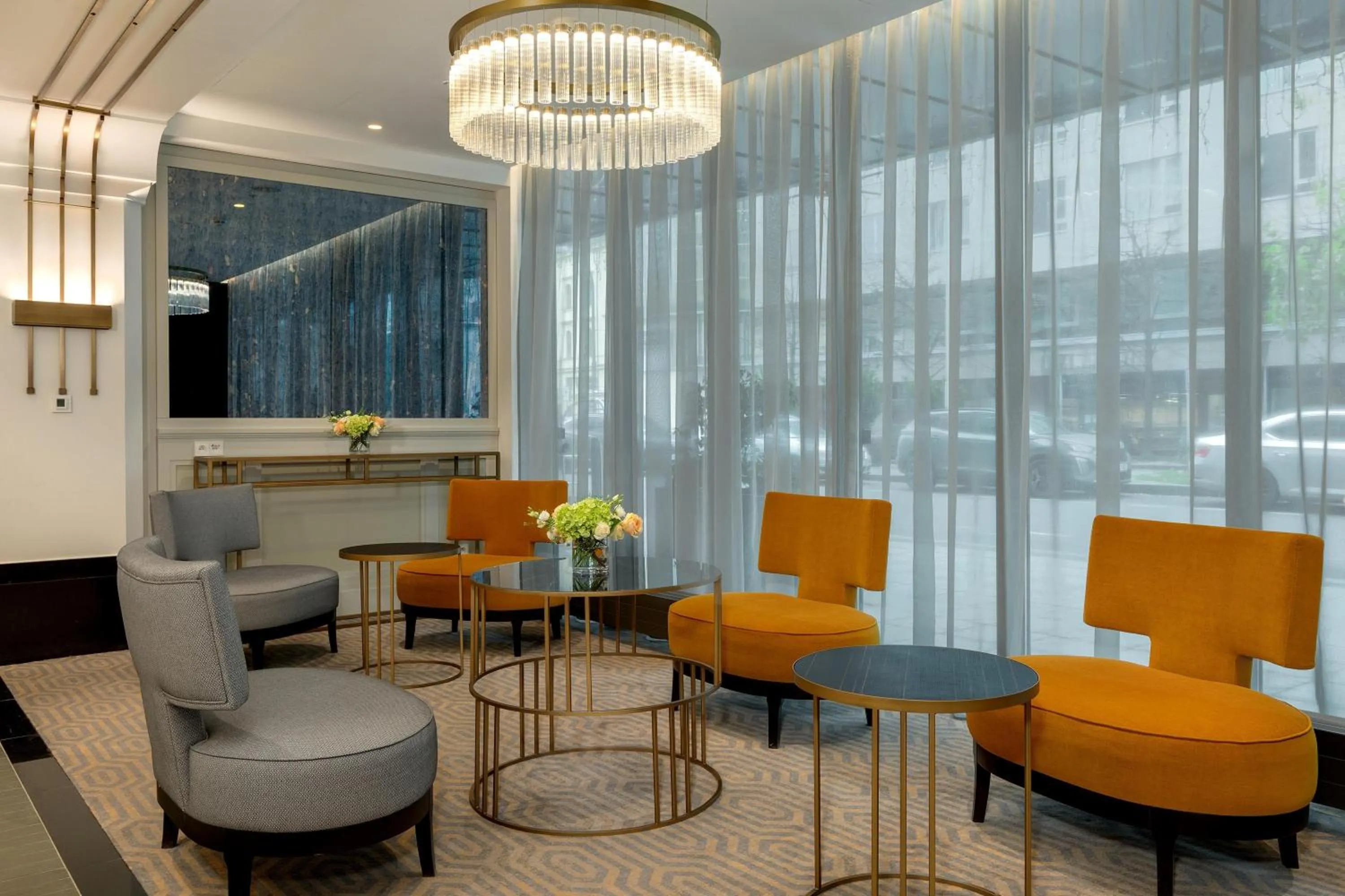 Lobby or reception in Hilton Prague Old Town