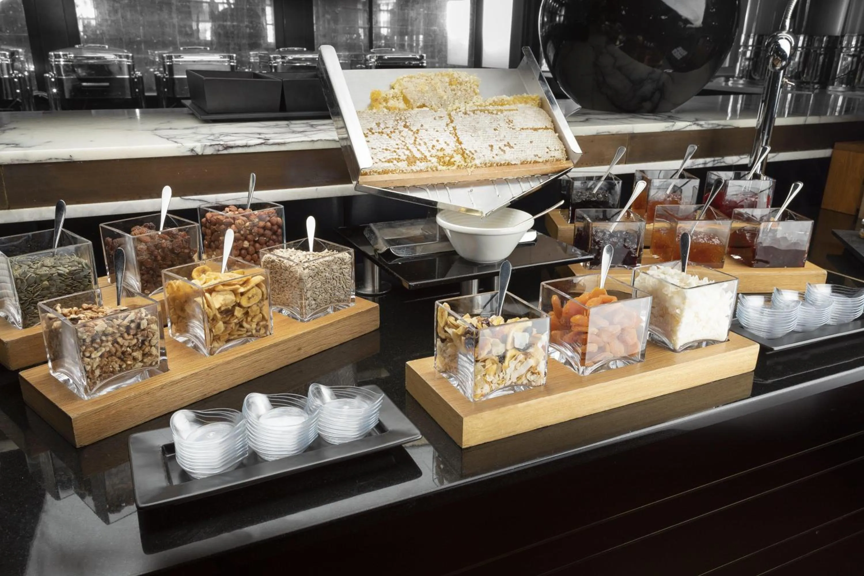 Restaurant/places to eat in Hilton Prague Old Town