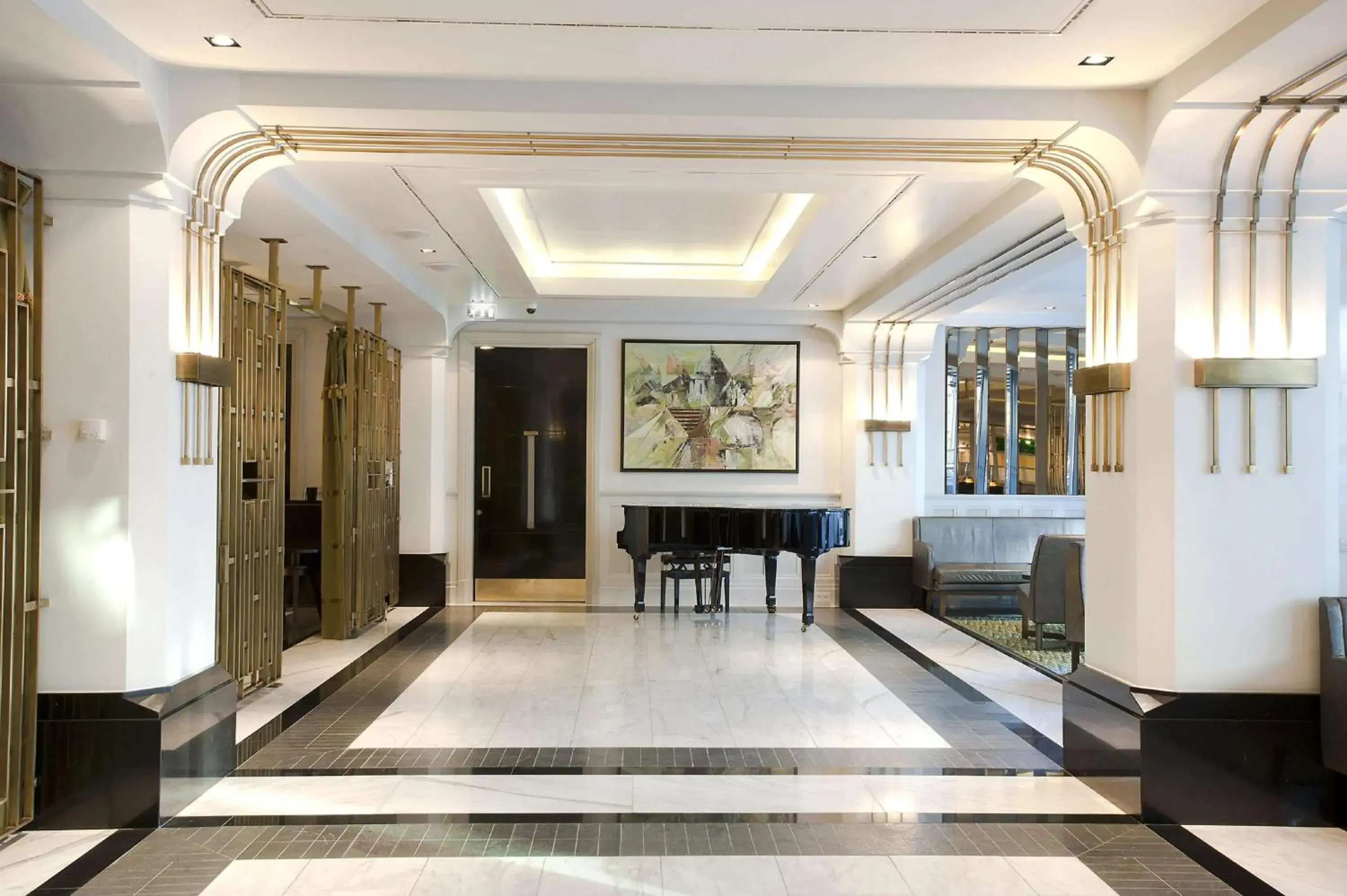 Lobby or reception in Hilton Prague Old Town Lobby or reception in Hilton Prague Old Town