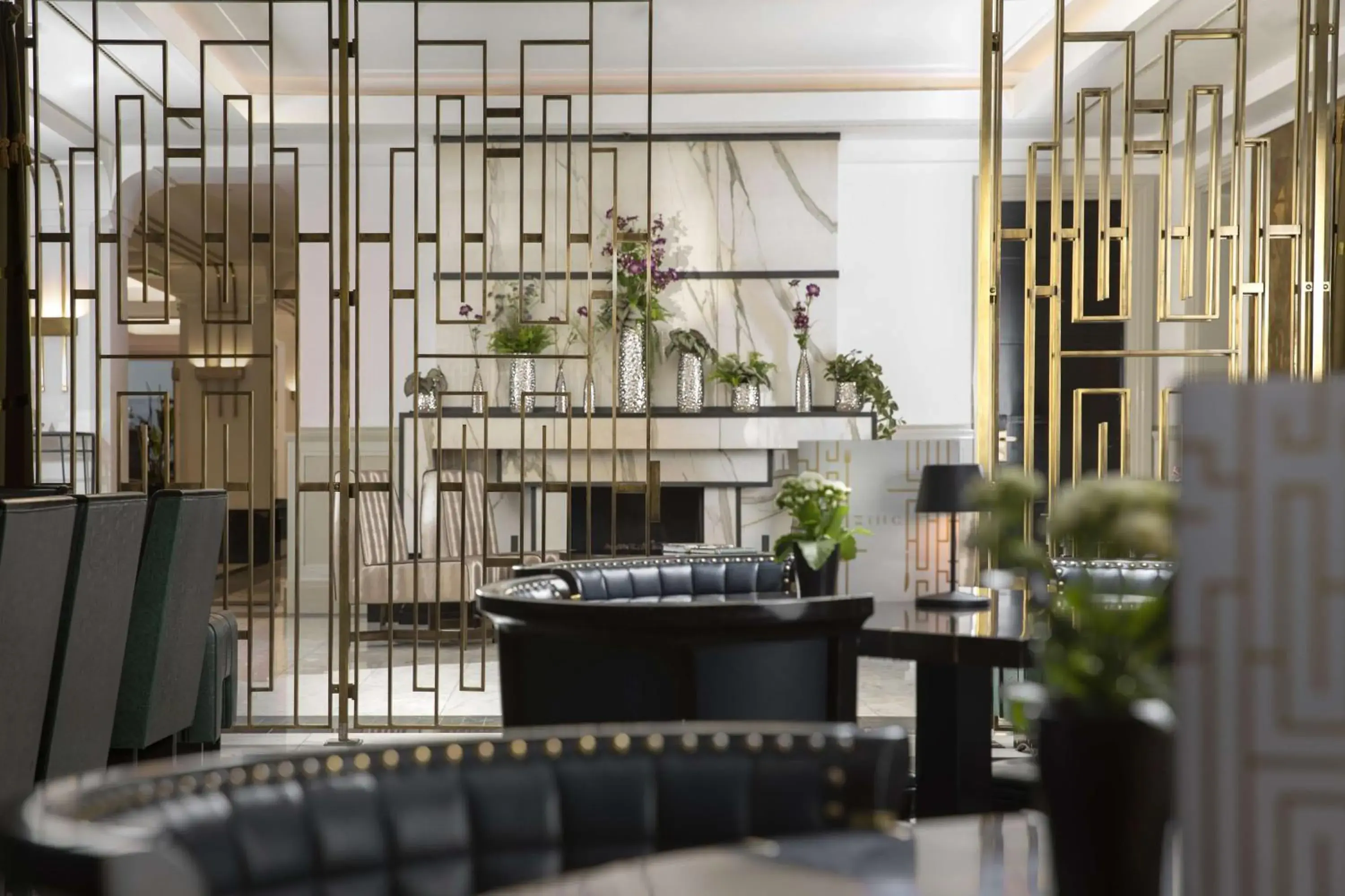 Lounge or bar in Hilton Prague Old Town Lounge or bar in Hilton Prague Old Town