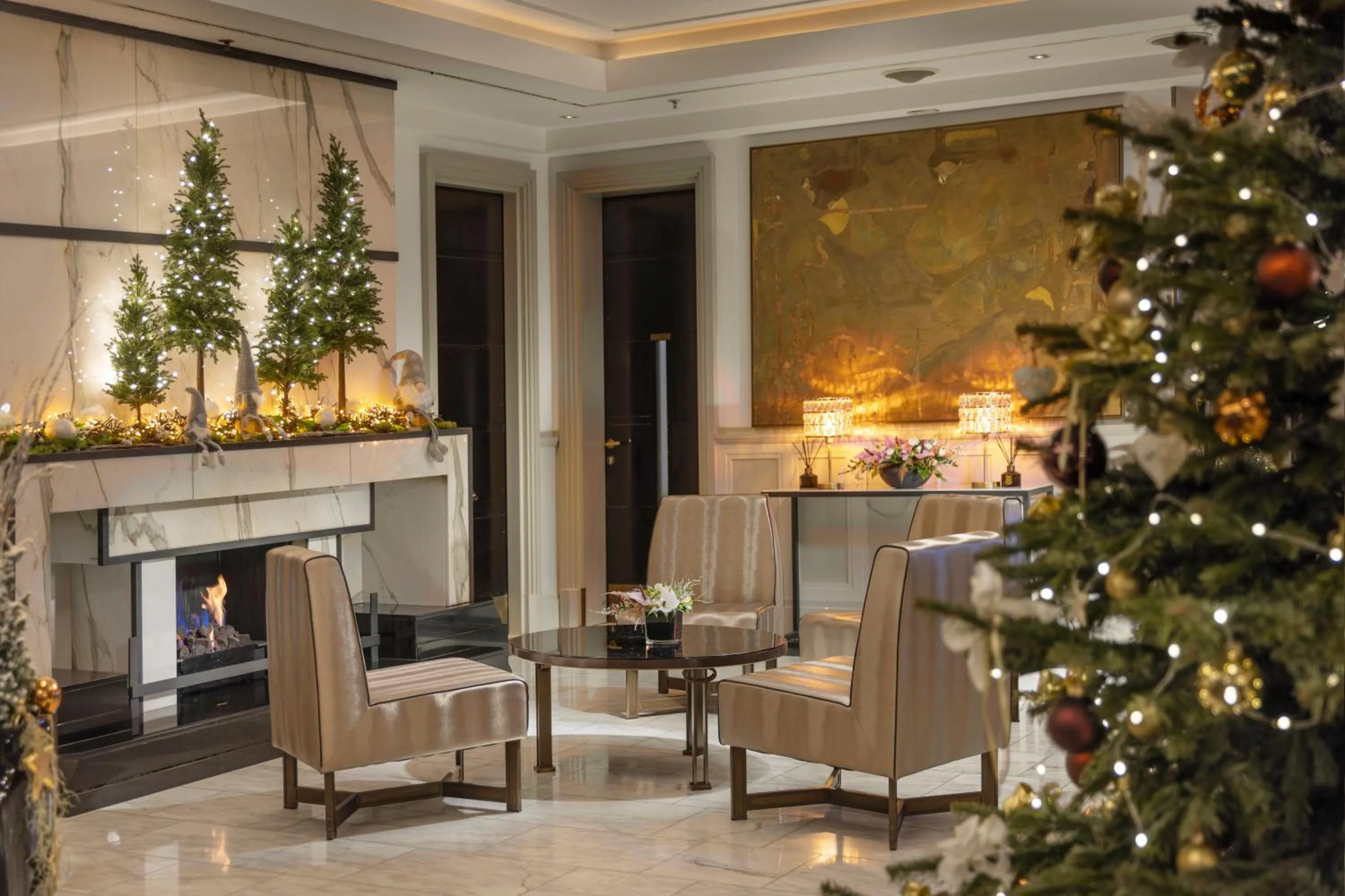 Lobby or reception in Hilton Prague Old Town