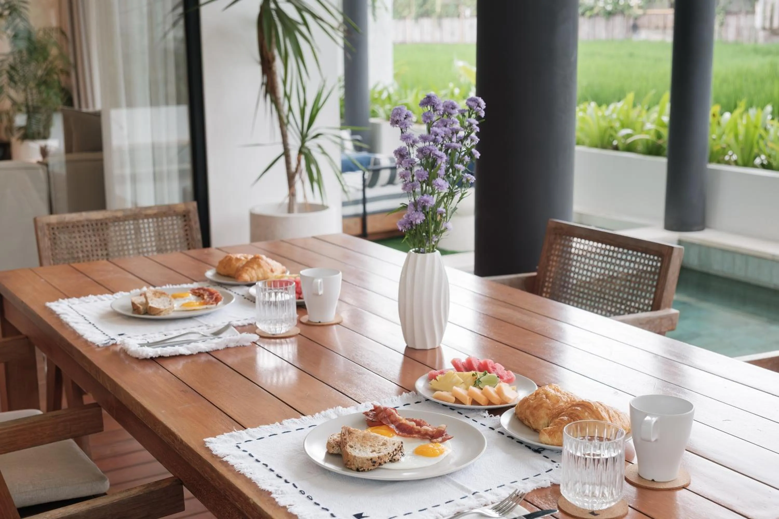 Dining area in Mandala Residences
