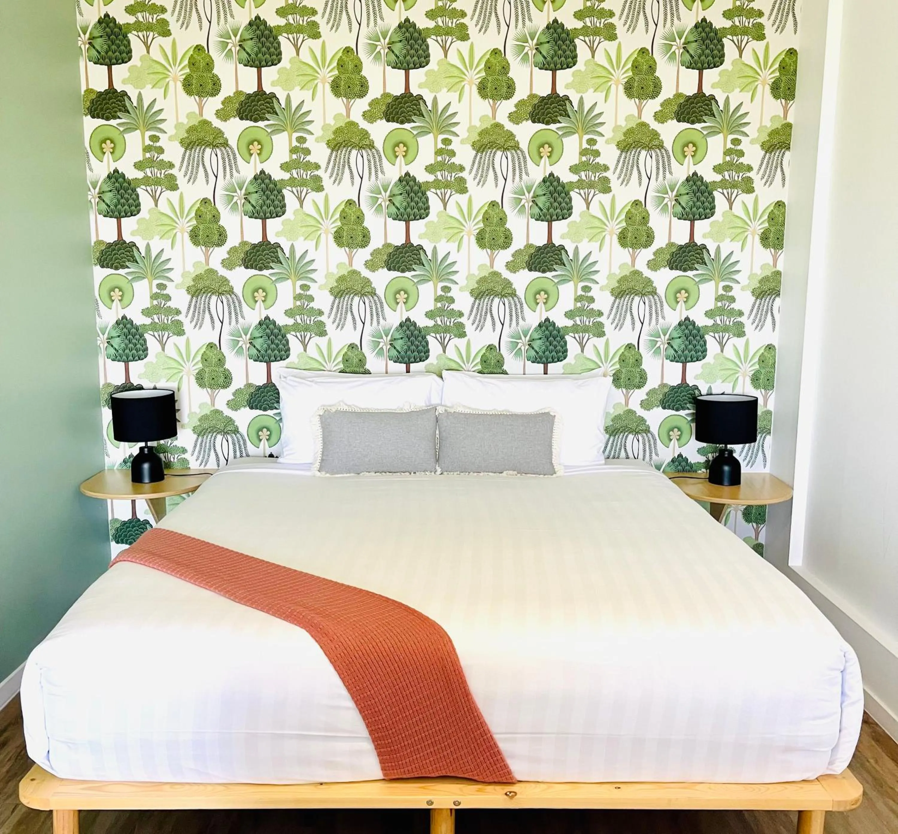 Bed in Tessa's on the Beach