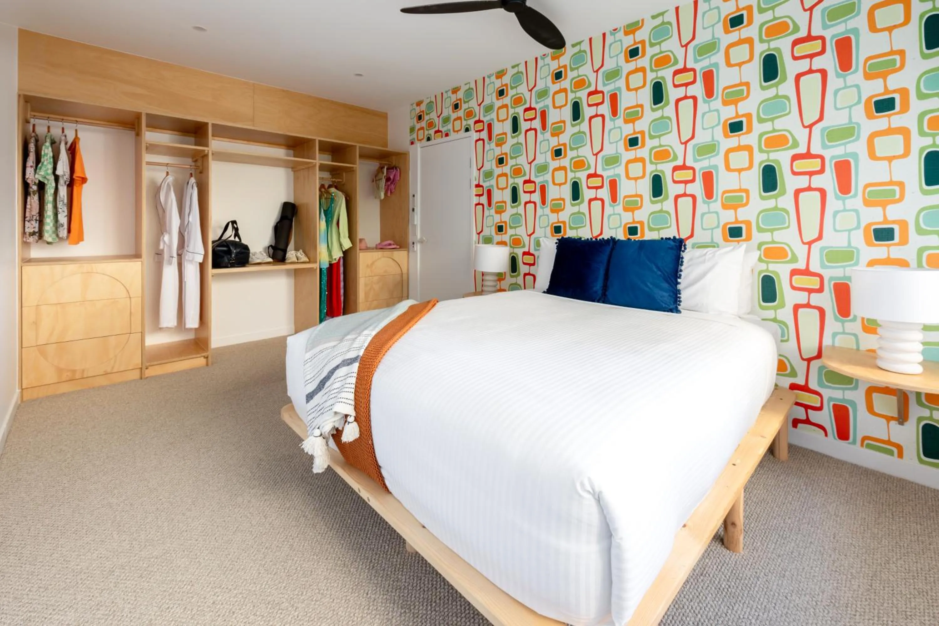 Bed in Tessa's on the Beach