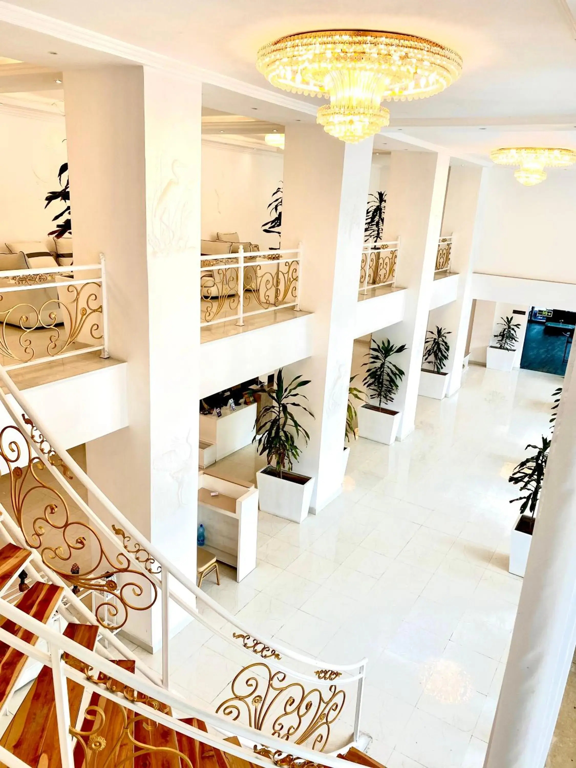 Lobby or reception in De Leopol Hotel Lobby or reception in De Leopol Hotel