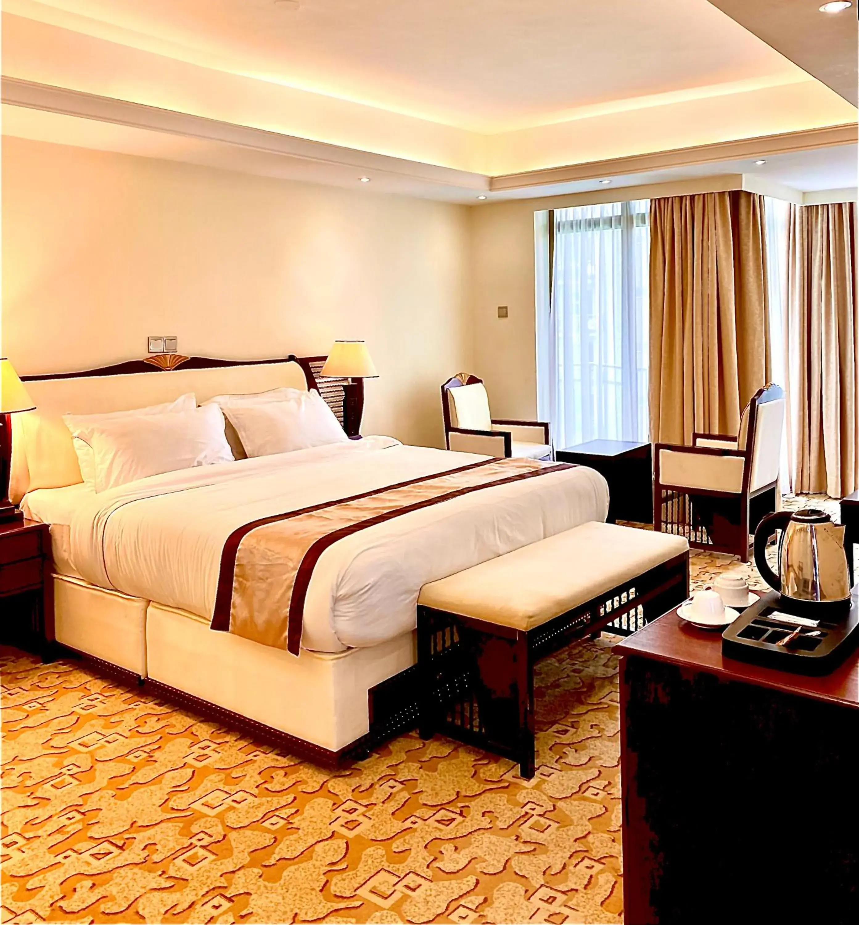 Bed in De Leopol Hotel Bed in De Leopol Hotel