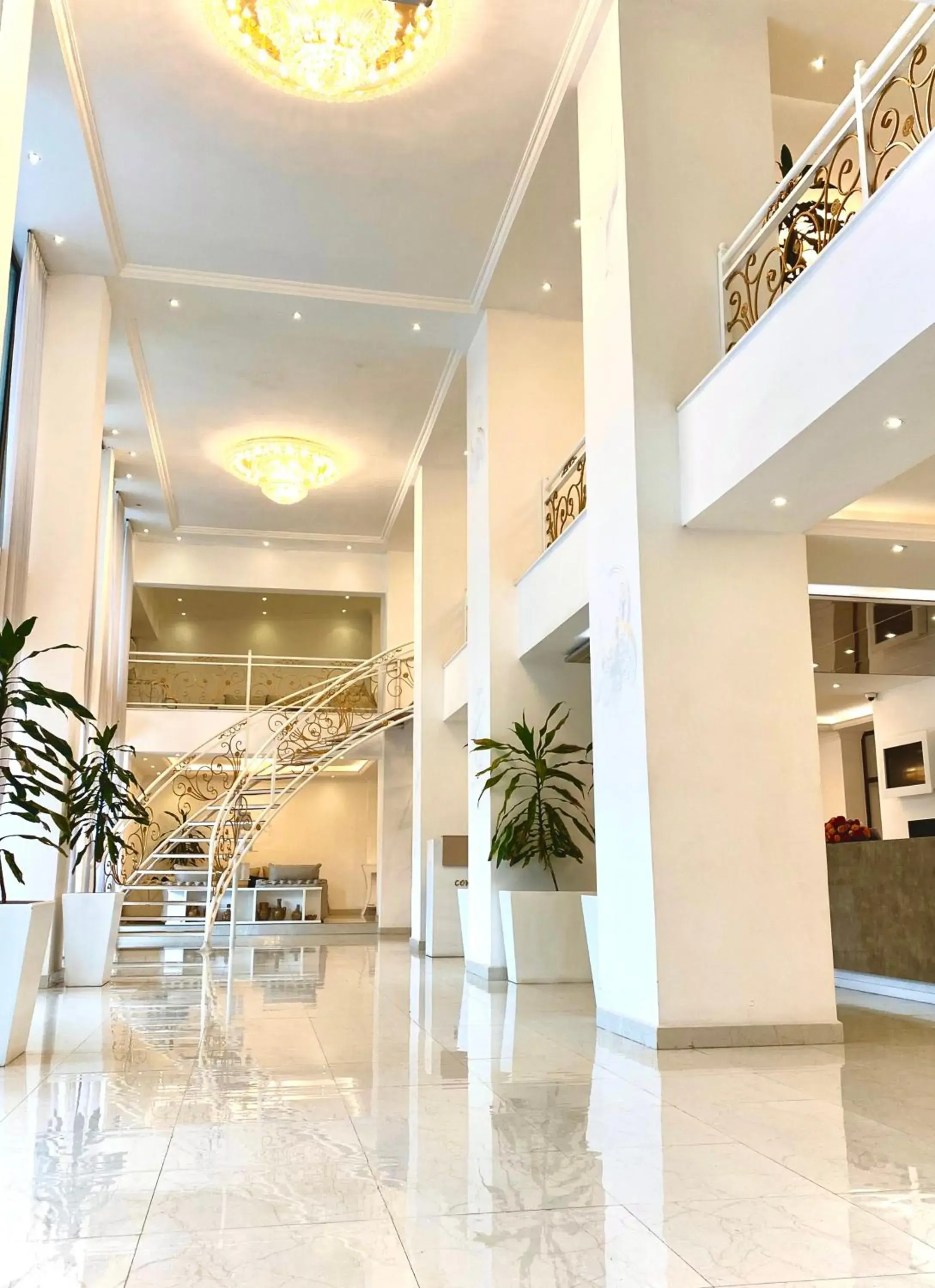 Lobby or reception in De Leopol Hotel Lobby or reception in De Leopol Hotel