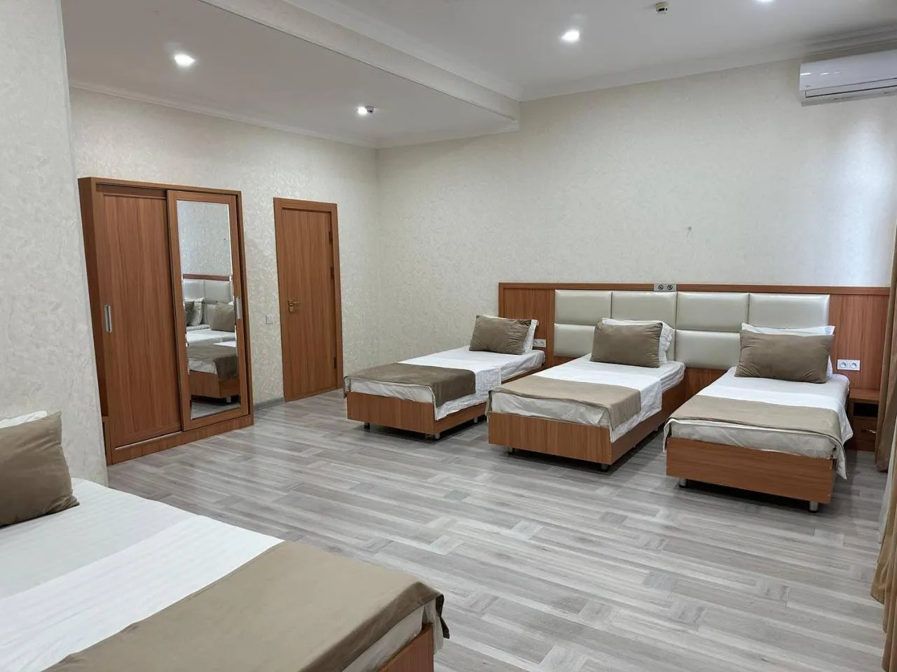 Bed in The Moon Hotel