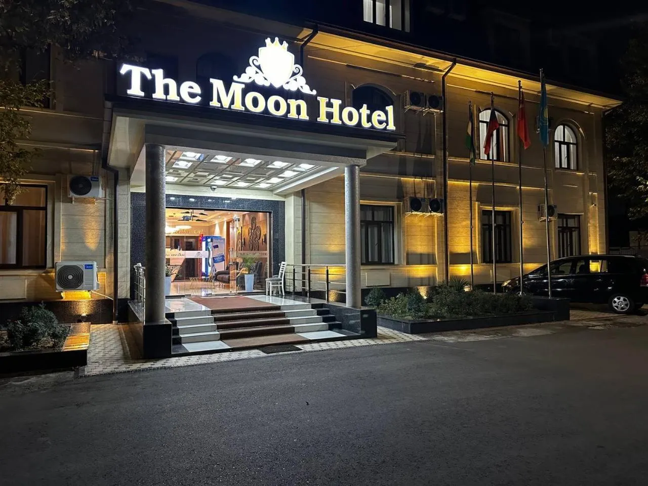 Property building in The Moon Hotel