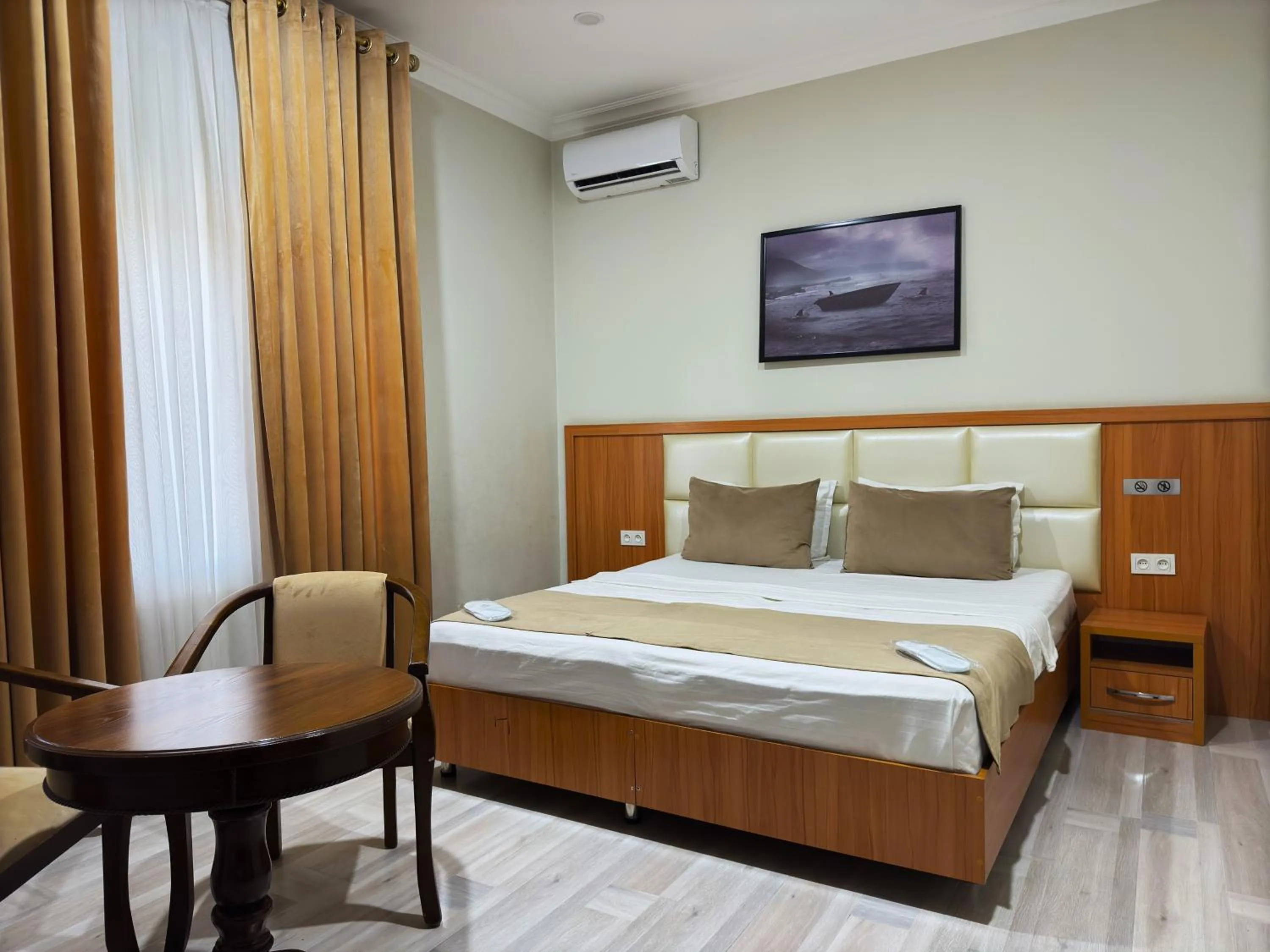 Bed in The Moon Hotel