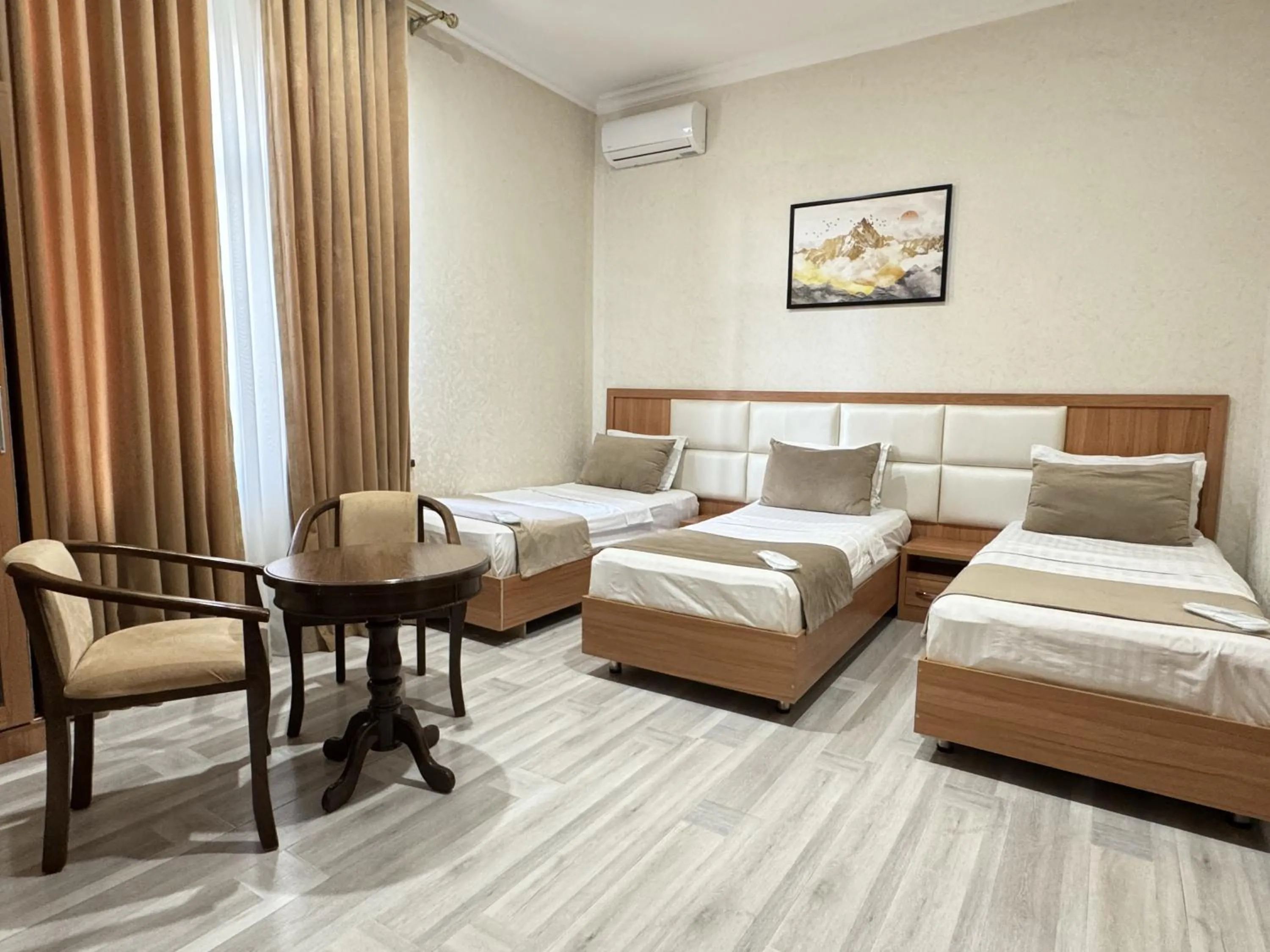 Bed in The Moon Hotel