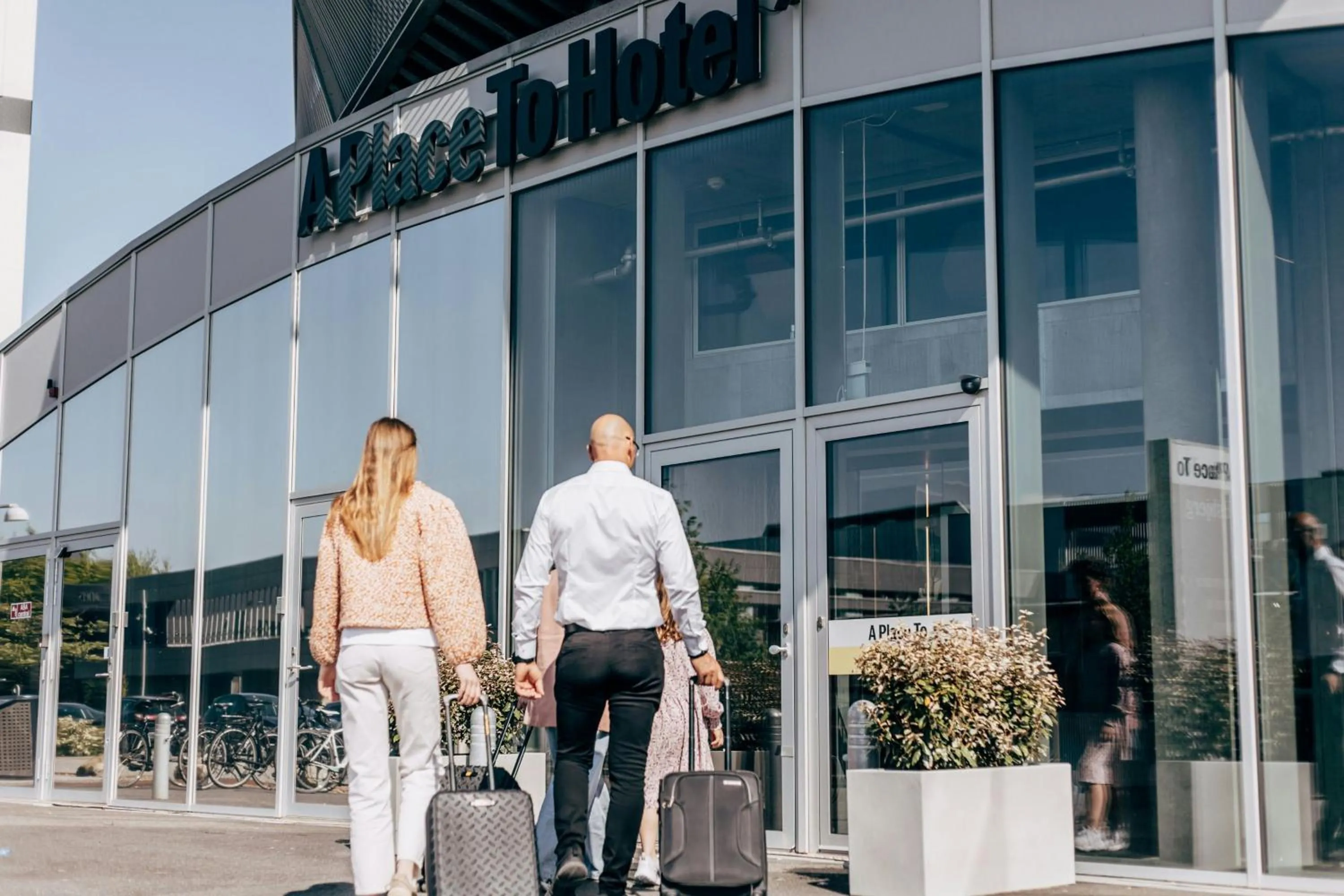 Property building in A Place To Hotel Esbjerg