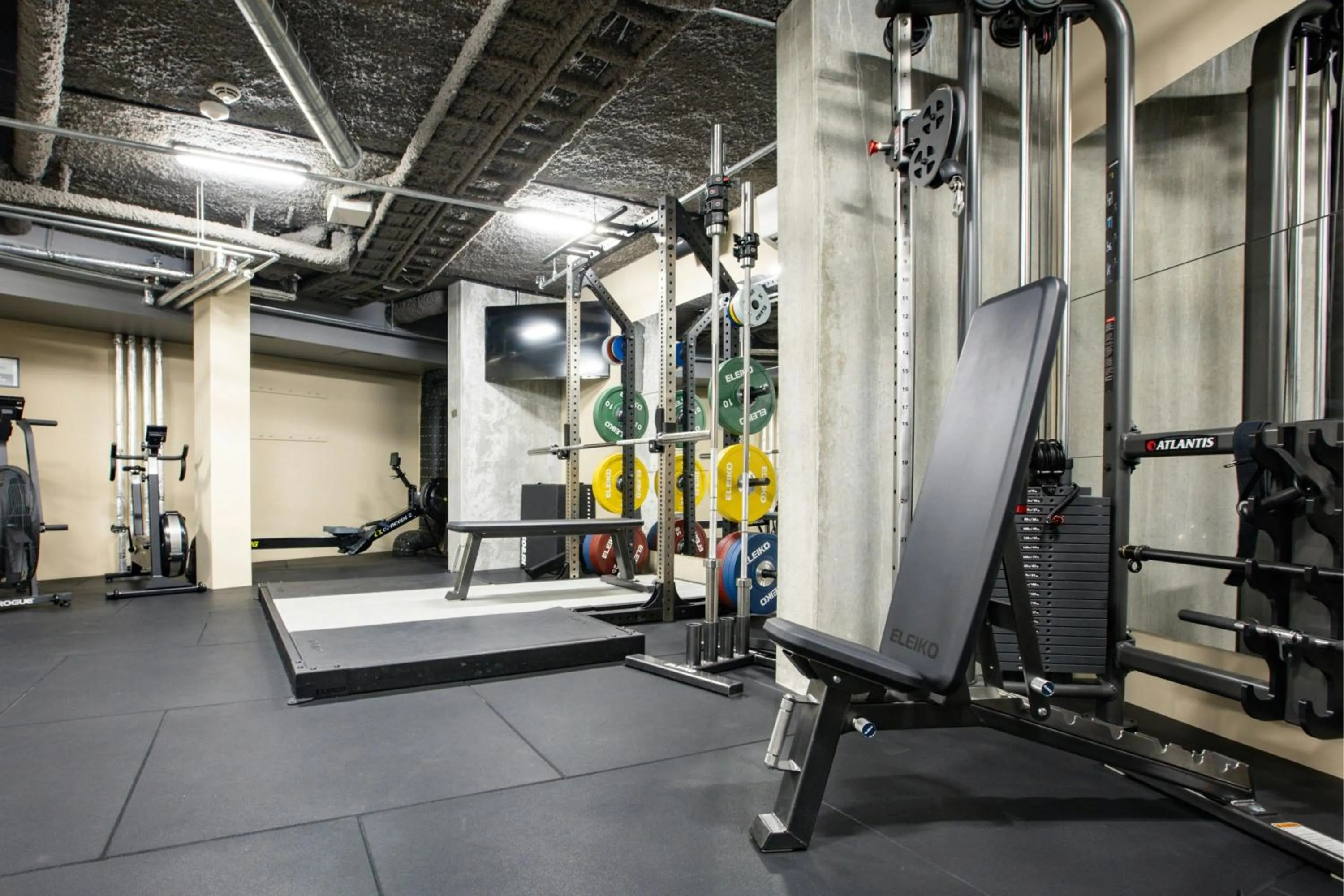 Fitness centre/facilities in A Place To Hotel Esbjerg