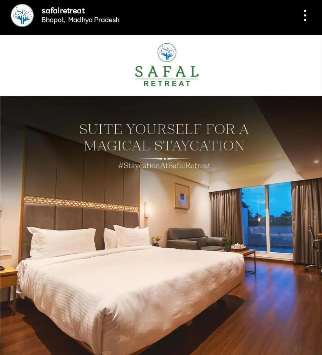 VIP, Bed in Safal Retreat