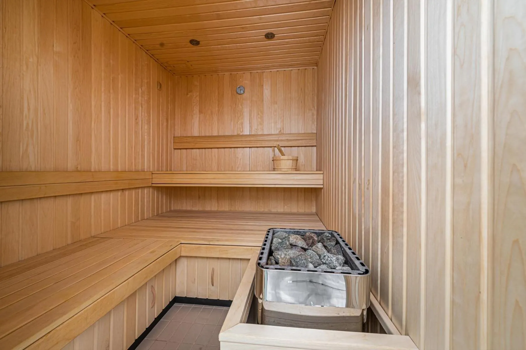Sauna in Nadmorski Dwór - Green Apartment