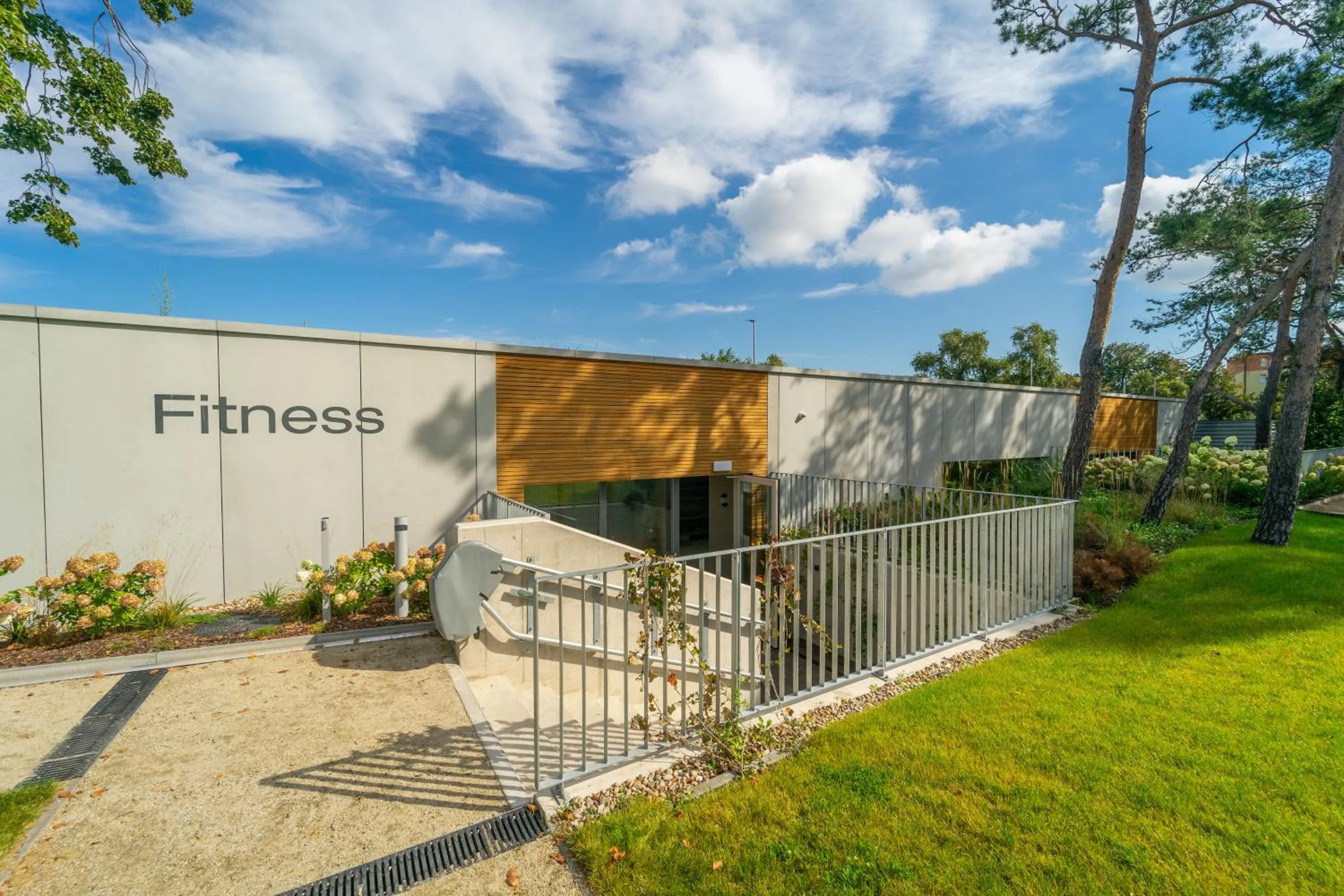 Fitness centre/facilities in Nadmorski Dwór - Green Apartment