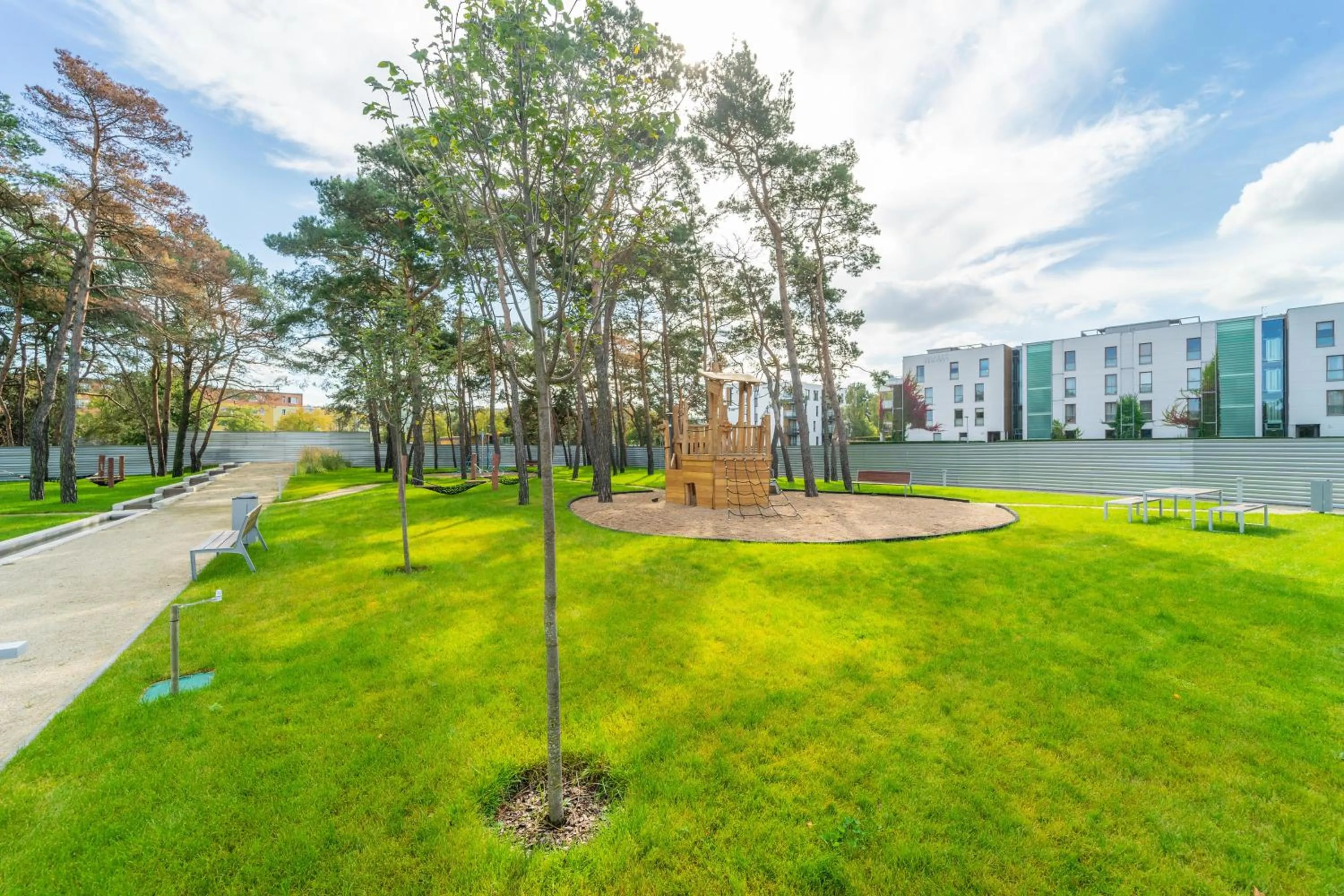Children play ground in Nadmorski Dwór - Green Apartment