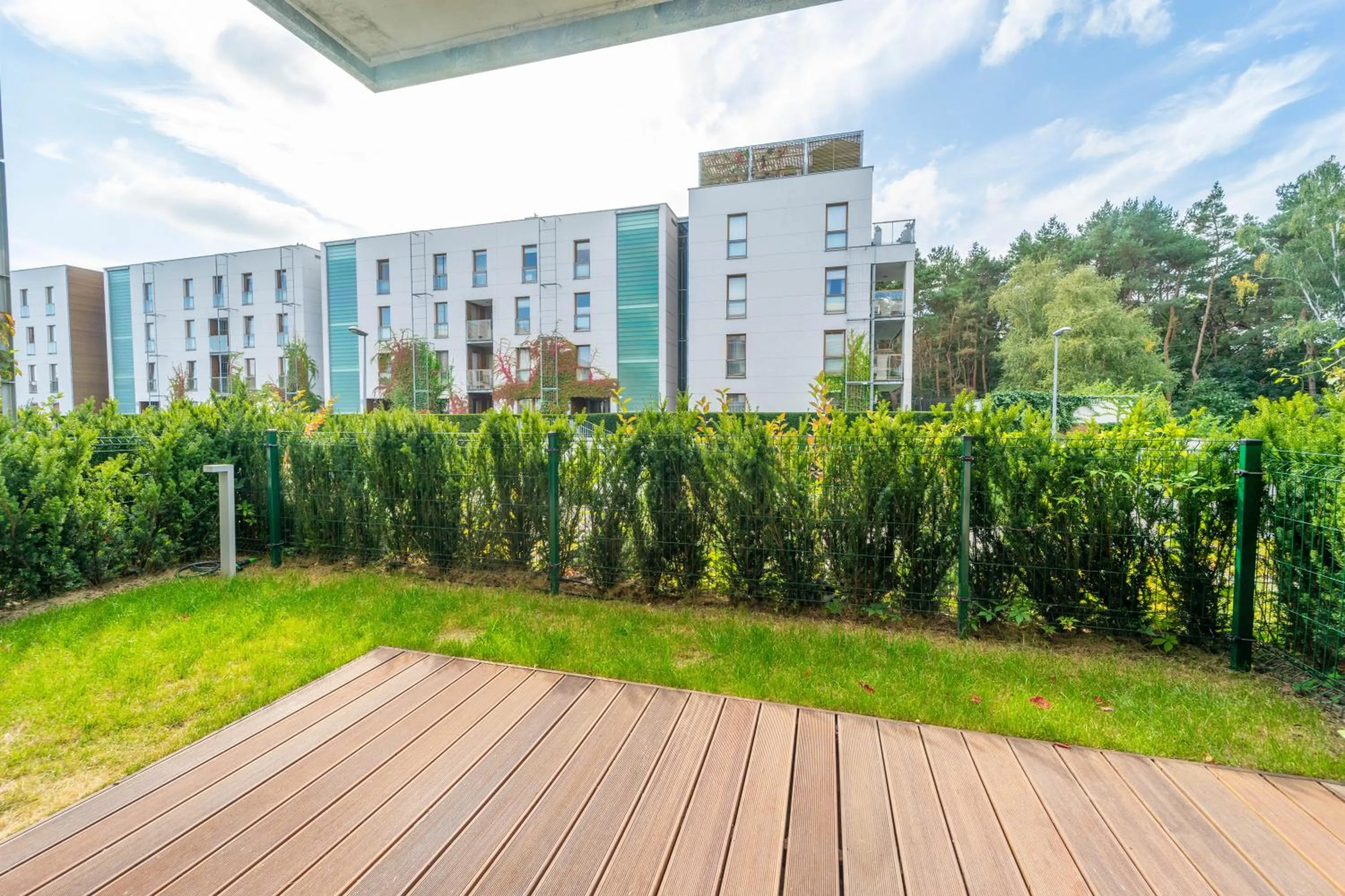 Balcony/Terrace in Nadmorski Dwór - Green Apartment