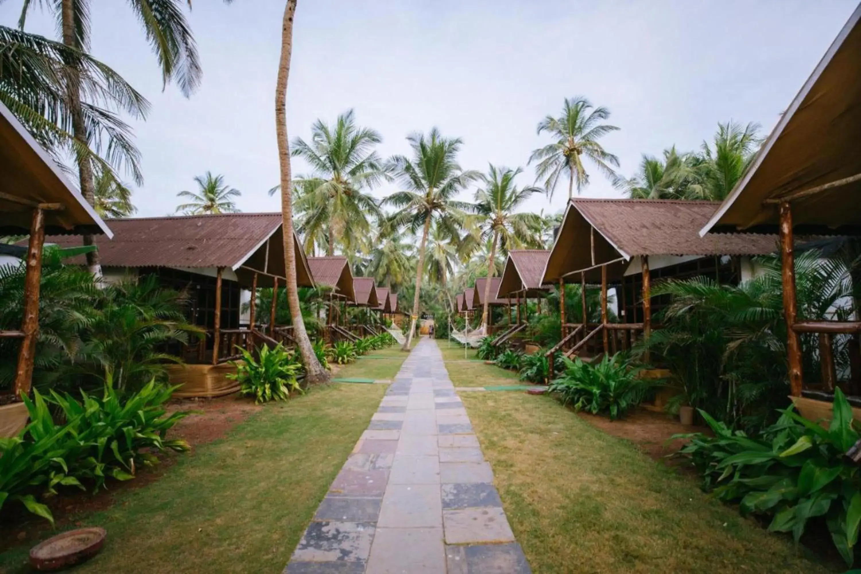 Property building in The Village Agonda Property building in The Village Agonda