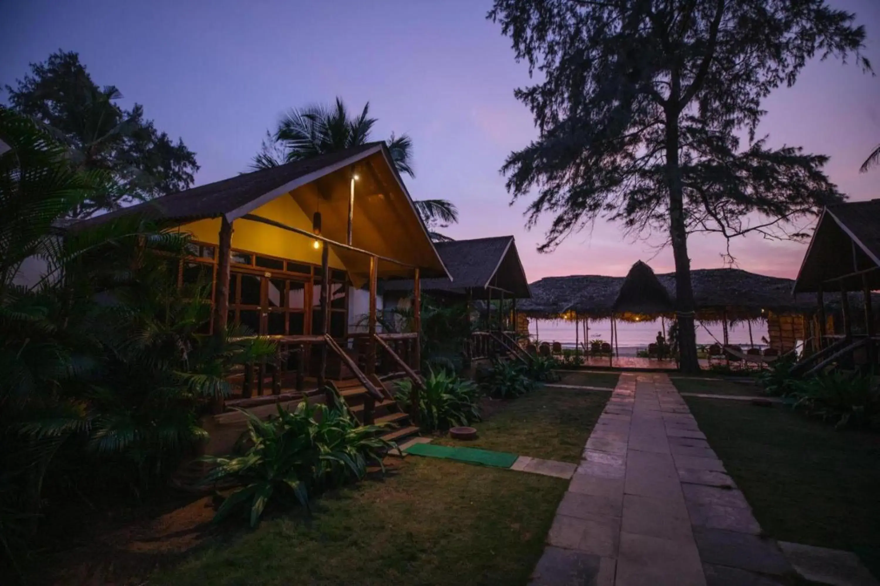 Property building in The Village Agonda Property building in The Village Agonda