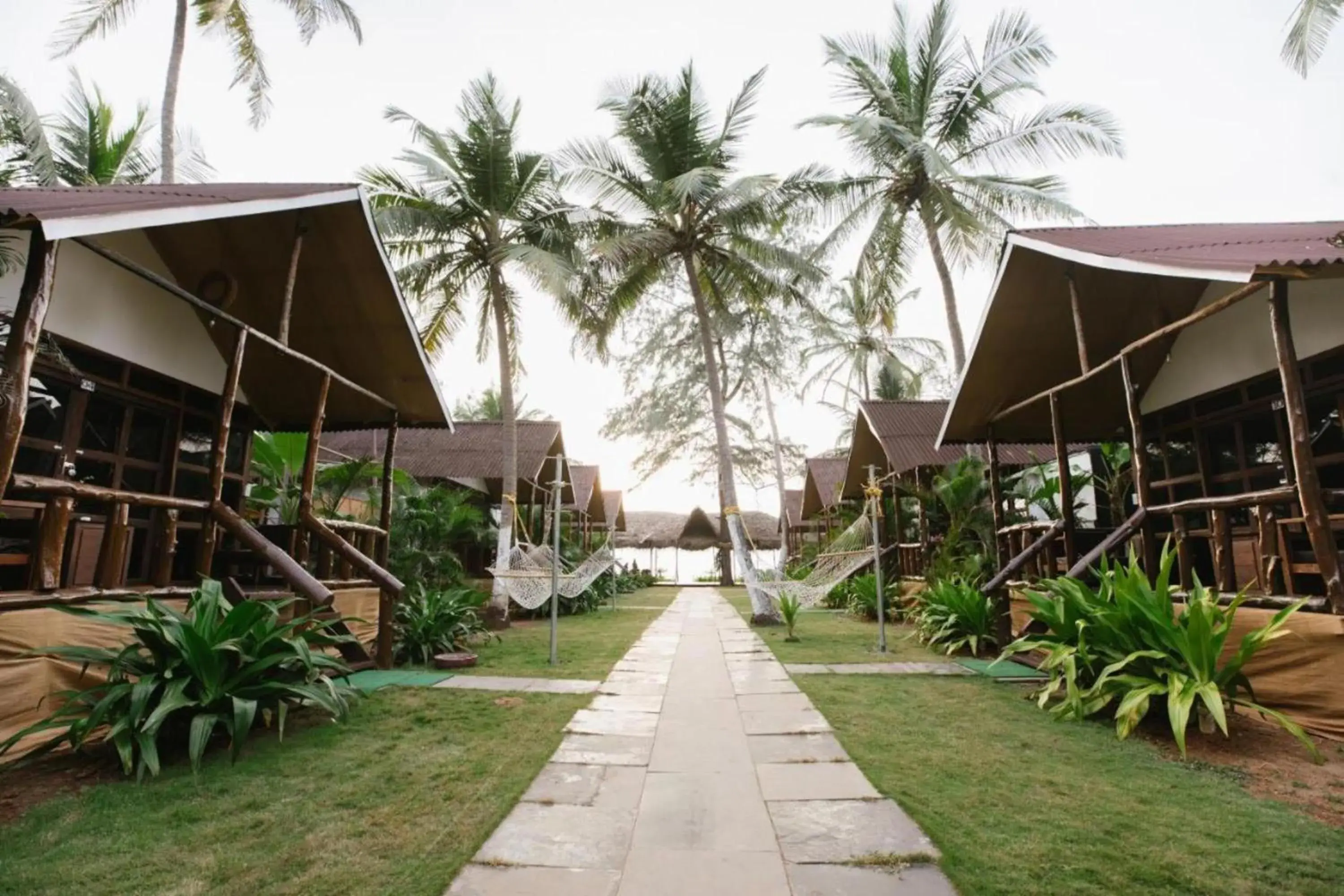 Property building in The Village Agonda Property building in The Village Agonda