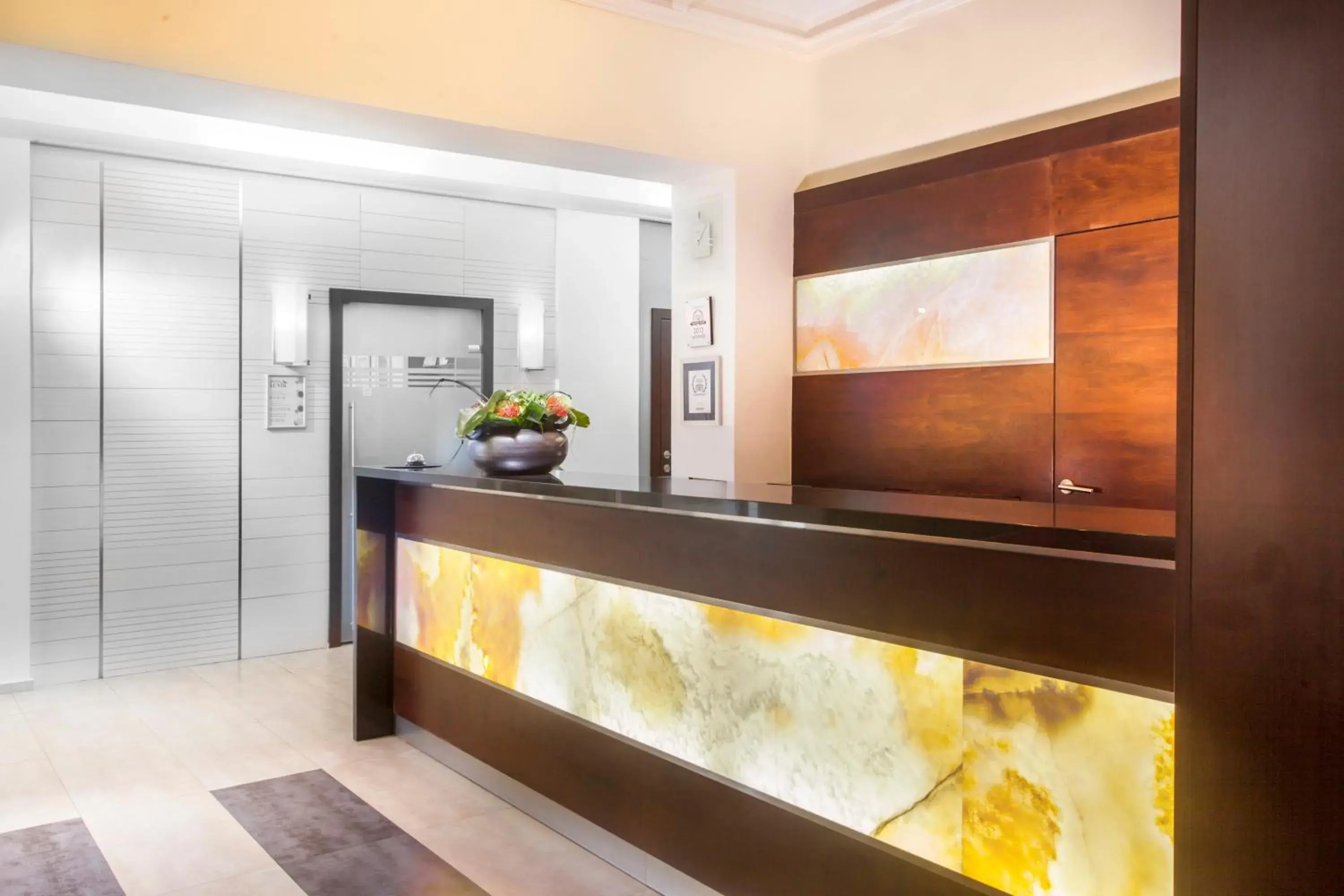 Lobby or reception in Hotel Lunik Lobby or reception in Hotel Lunik