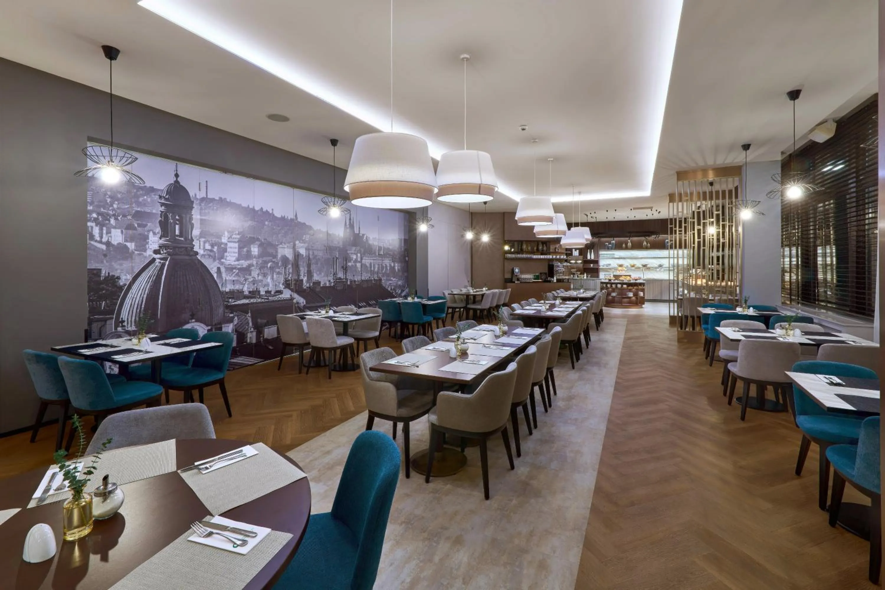 Restaurant/places to eat in Congress & Wellness Hotel Olsanka