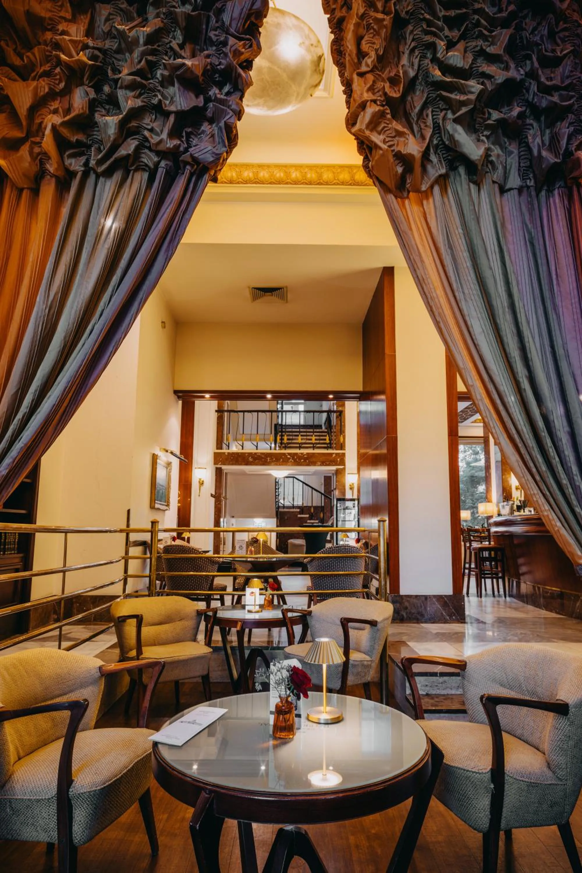 Lounge or bar in Grand Hotel International - Czech Leading Hotels