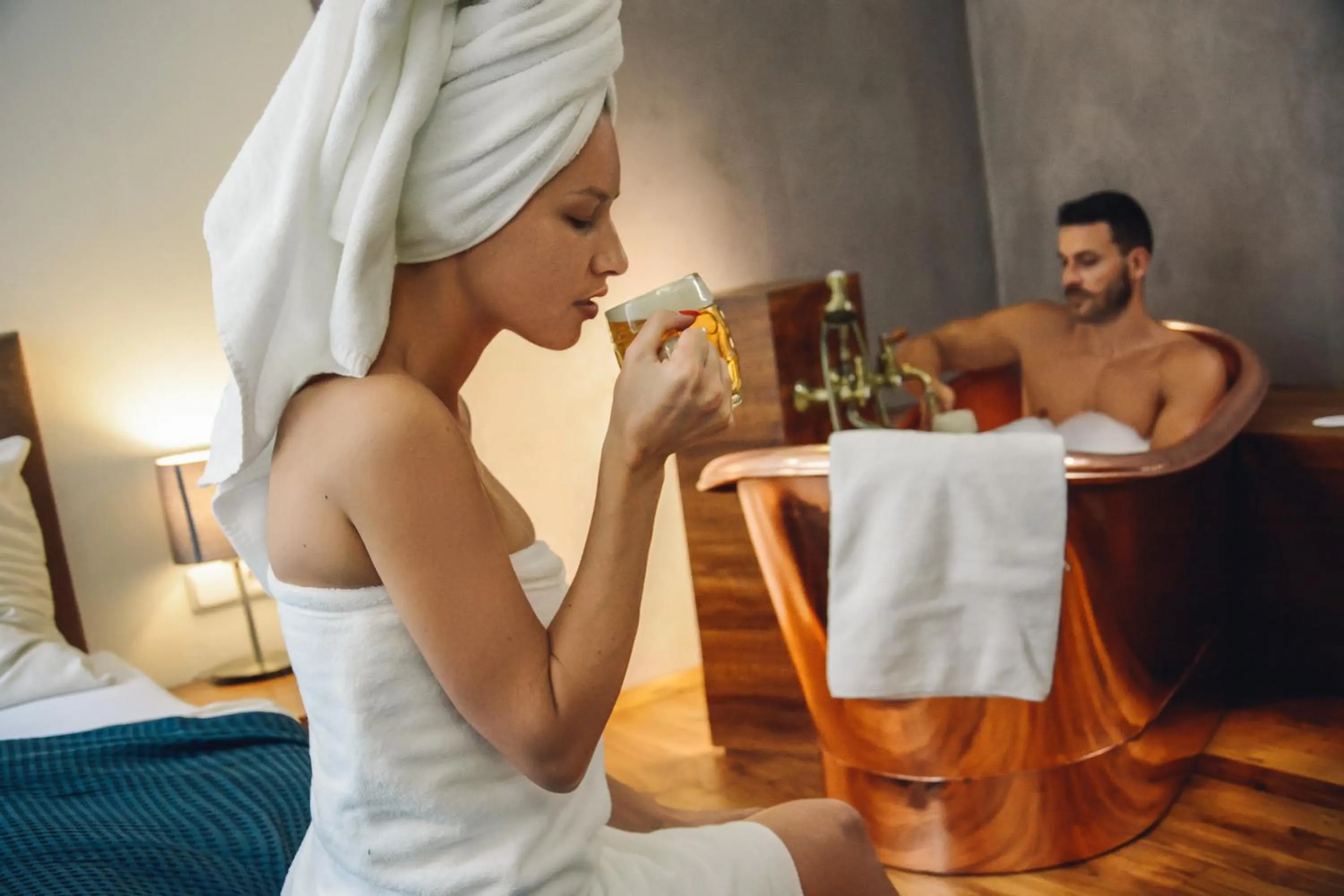 Photo of the whole room in U Medvidku-Brewery Hotel