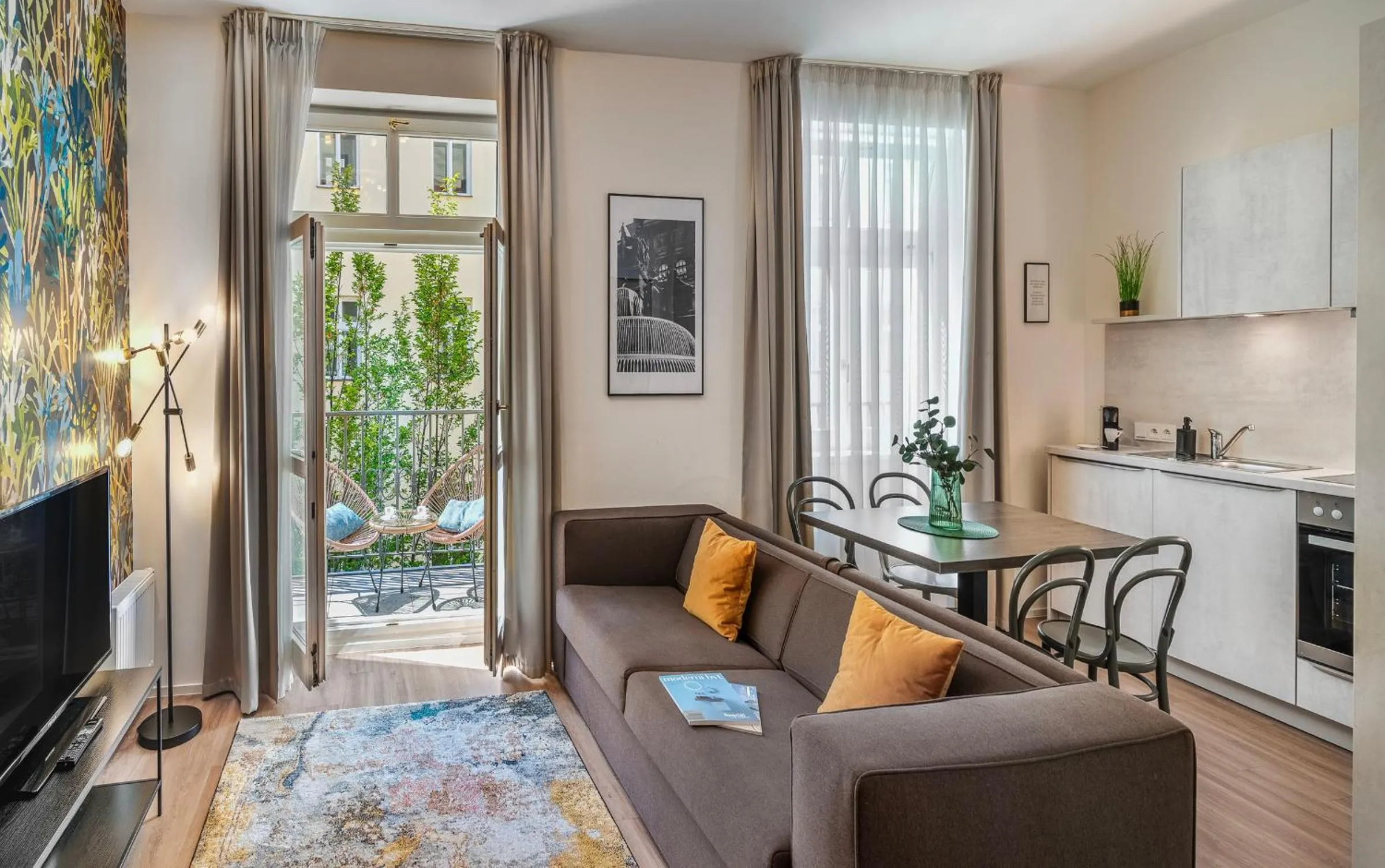 TV and multimedia in VN48 Suites by Adrez