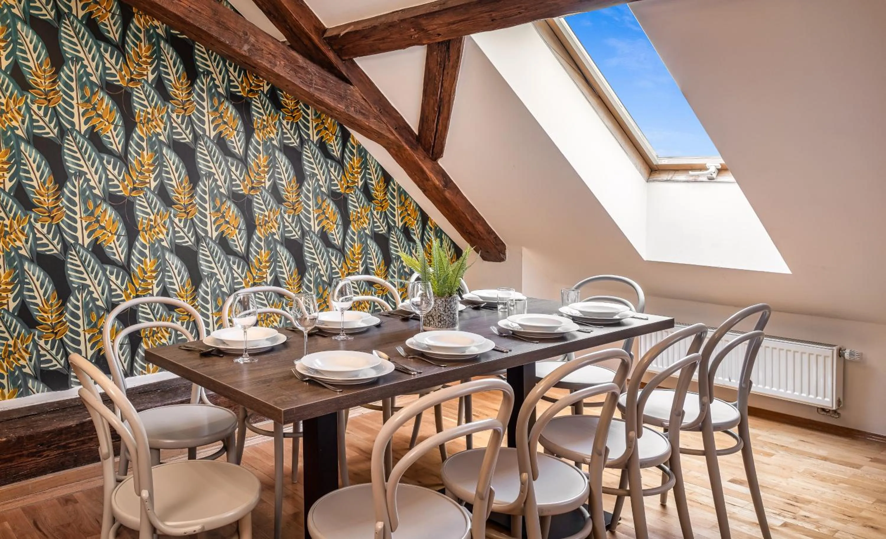 Dining area in VN48 Suites by Adrez