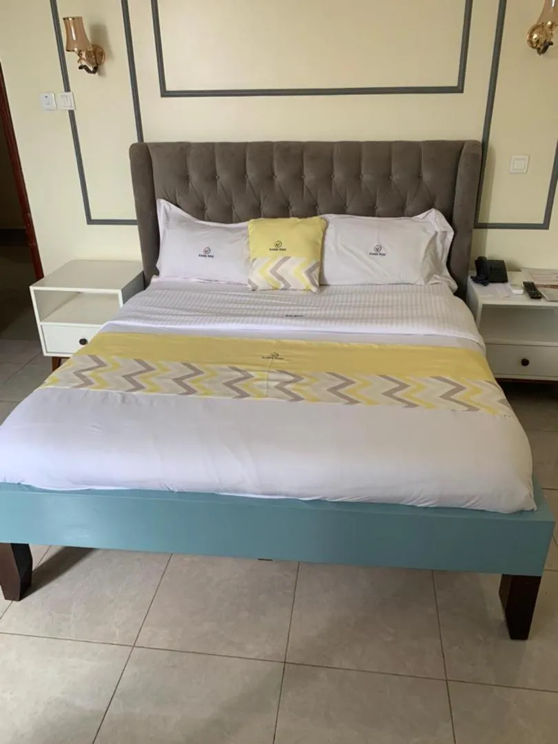 Bed in Avesta Hotel