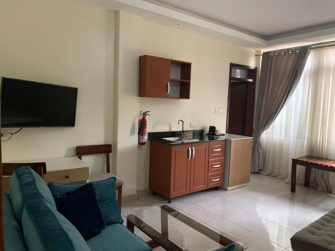 Kitchen or kitchenette in Avesta Hotel