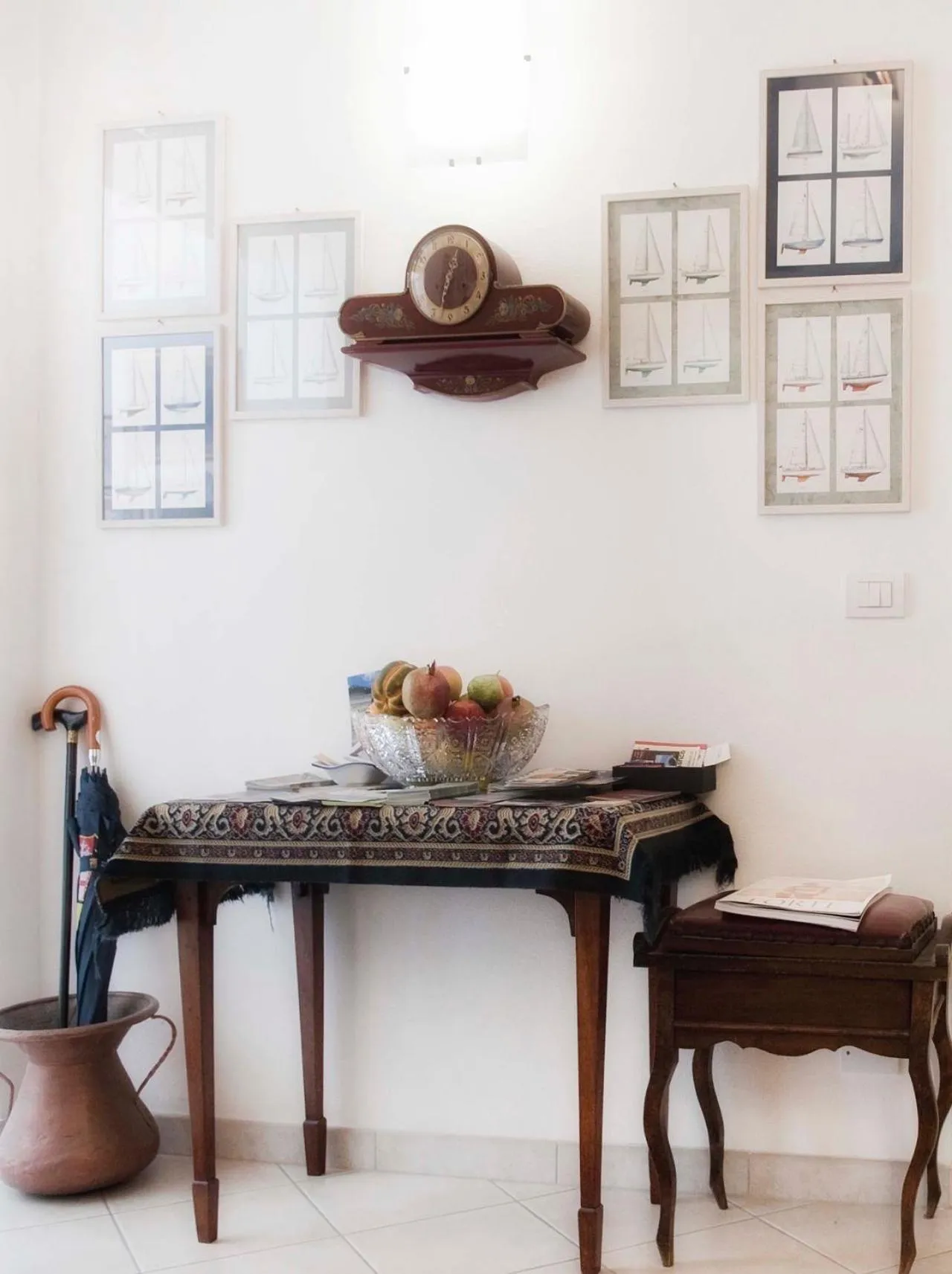 Decorative detail in A due Passi