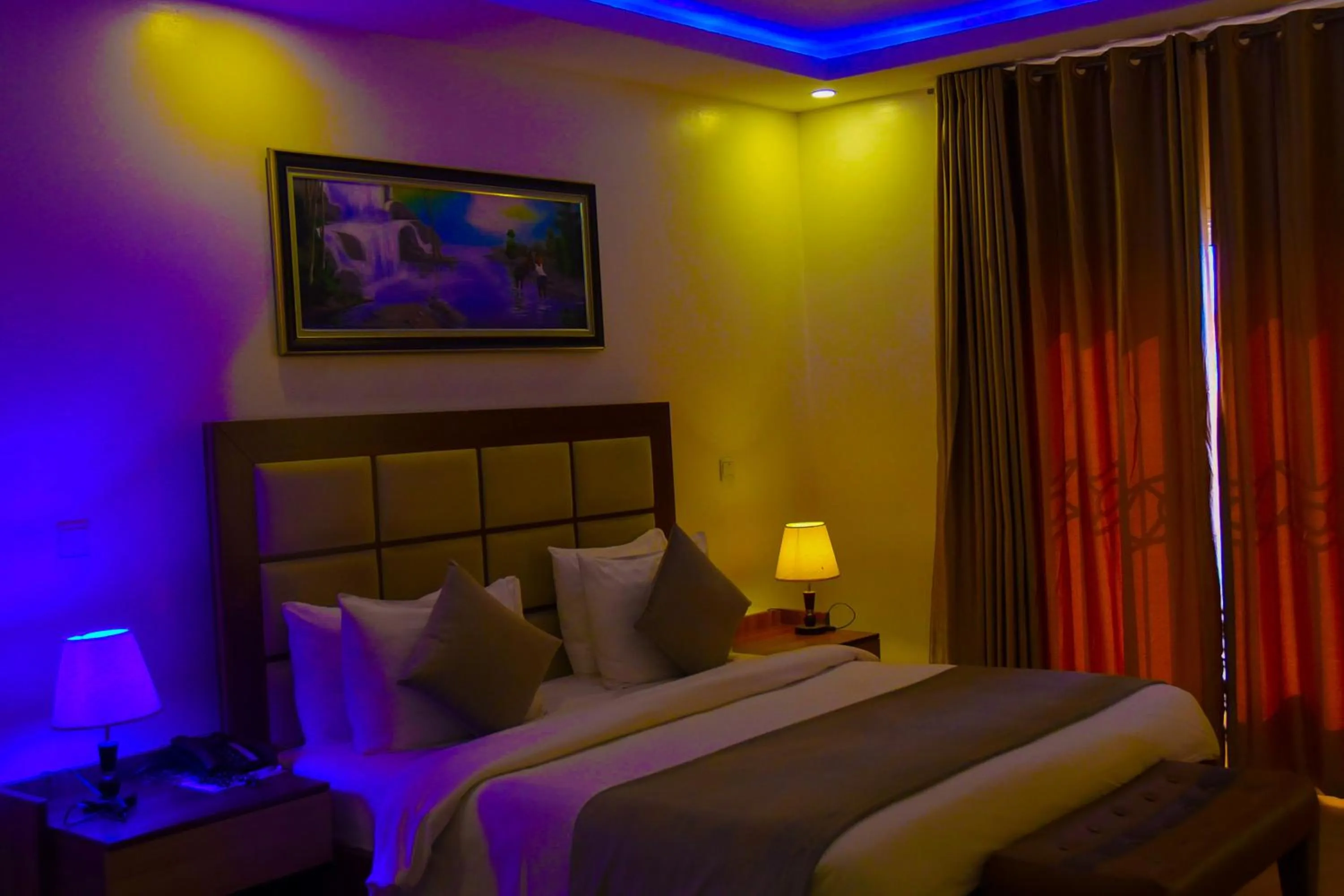 Bed in Nisa Wellness Retreat