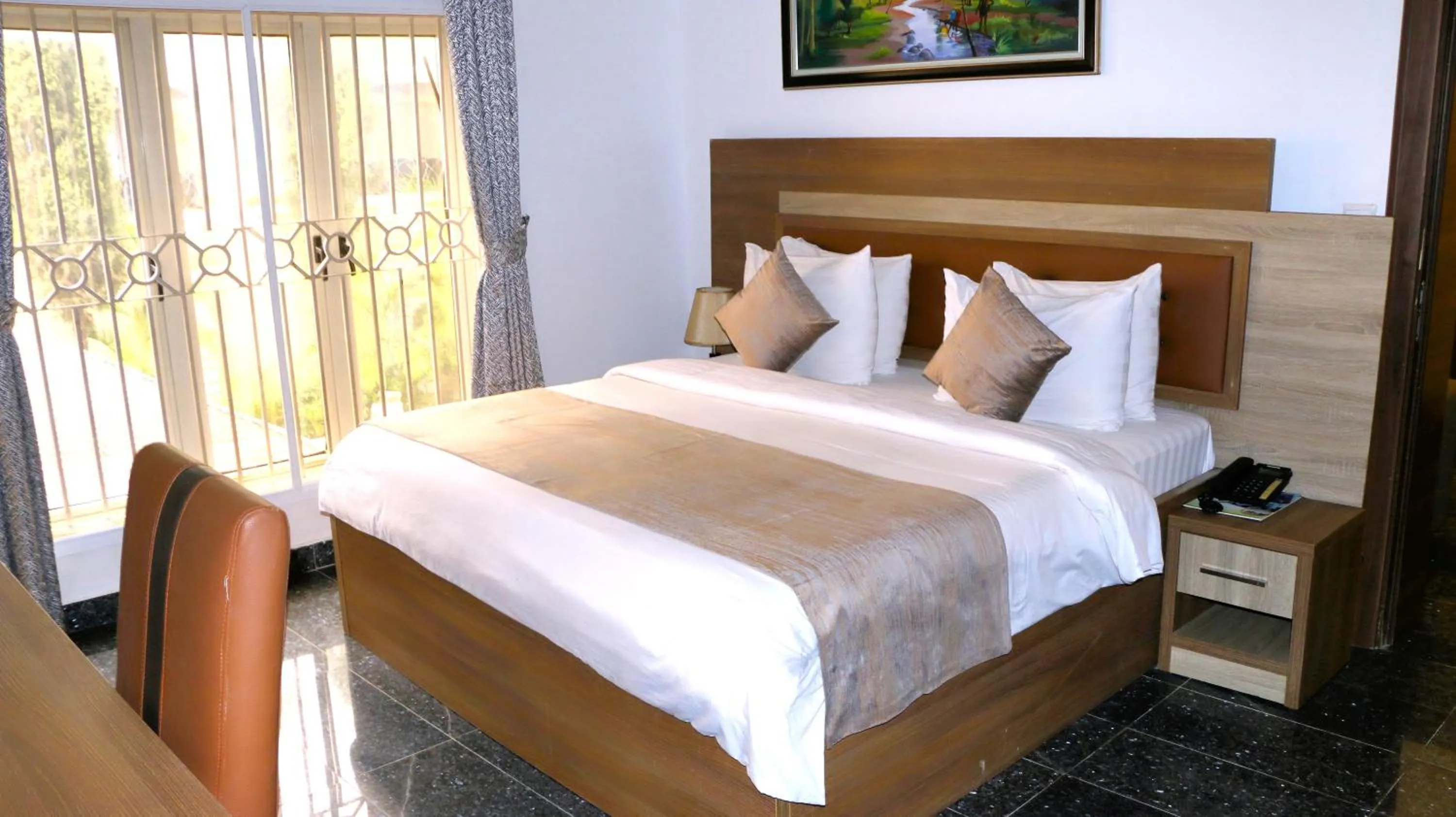 Bed in Nisa Wellness Retreat