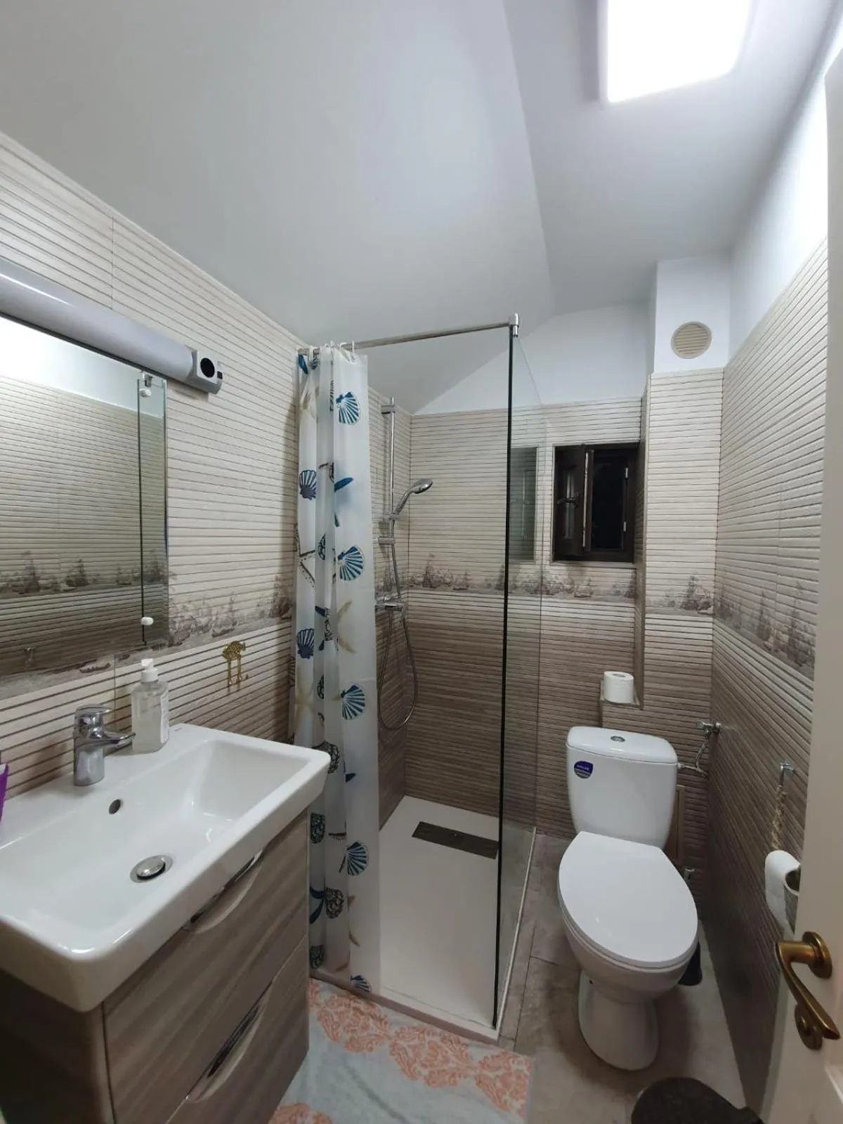 Bathroom in Pensiunea Iasmina si Pescarul