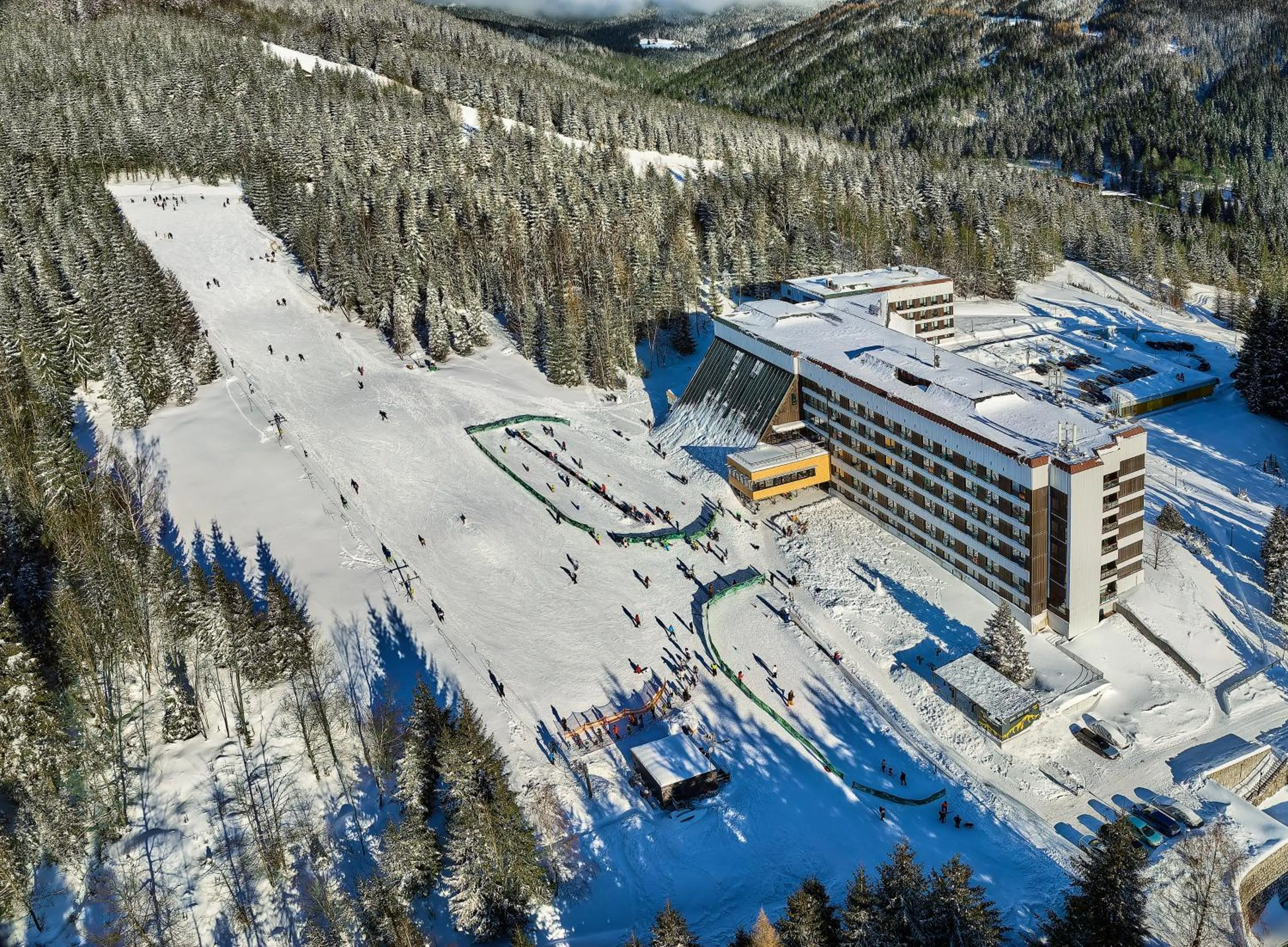 Property building in Harmony Hotel