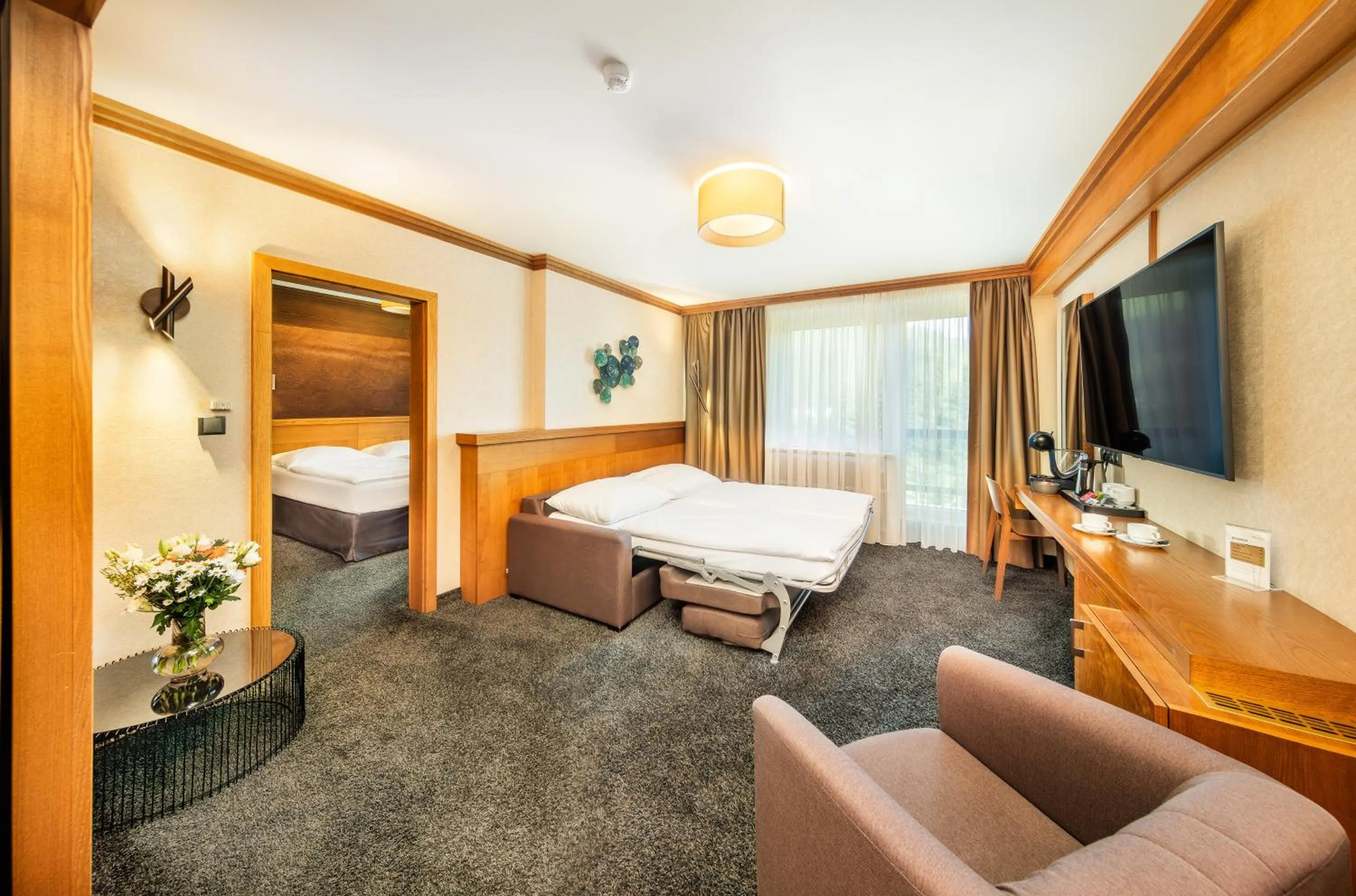 Bed in Harmony Hotel