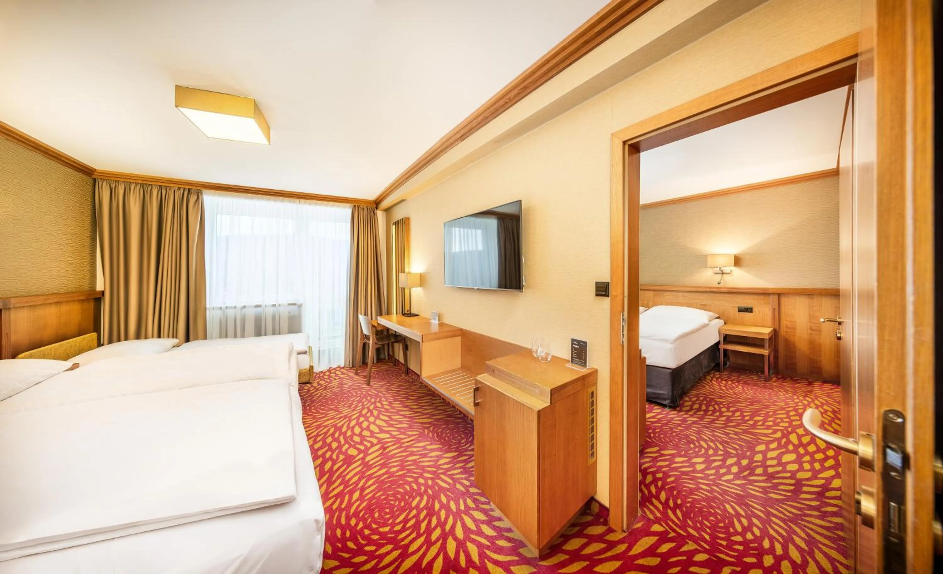 Bed in Harmony Hotel