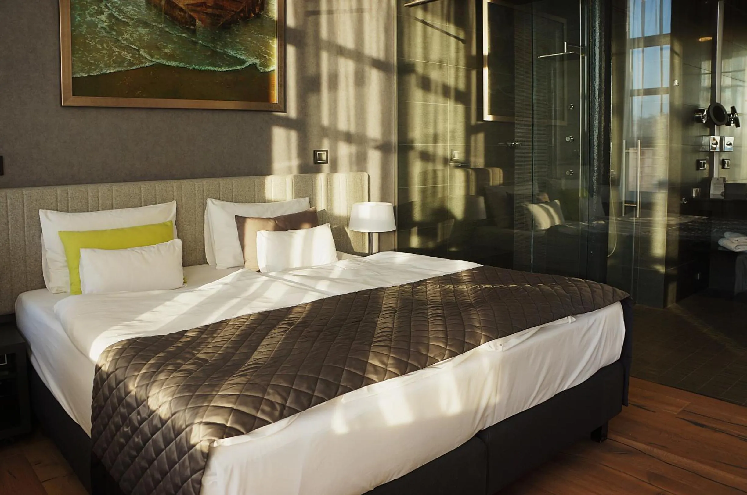 Photo of the whole room, Bed in Fabryka Wełny Hotel & Spa