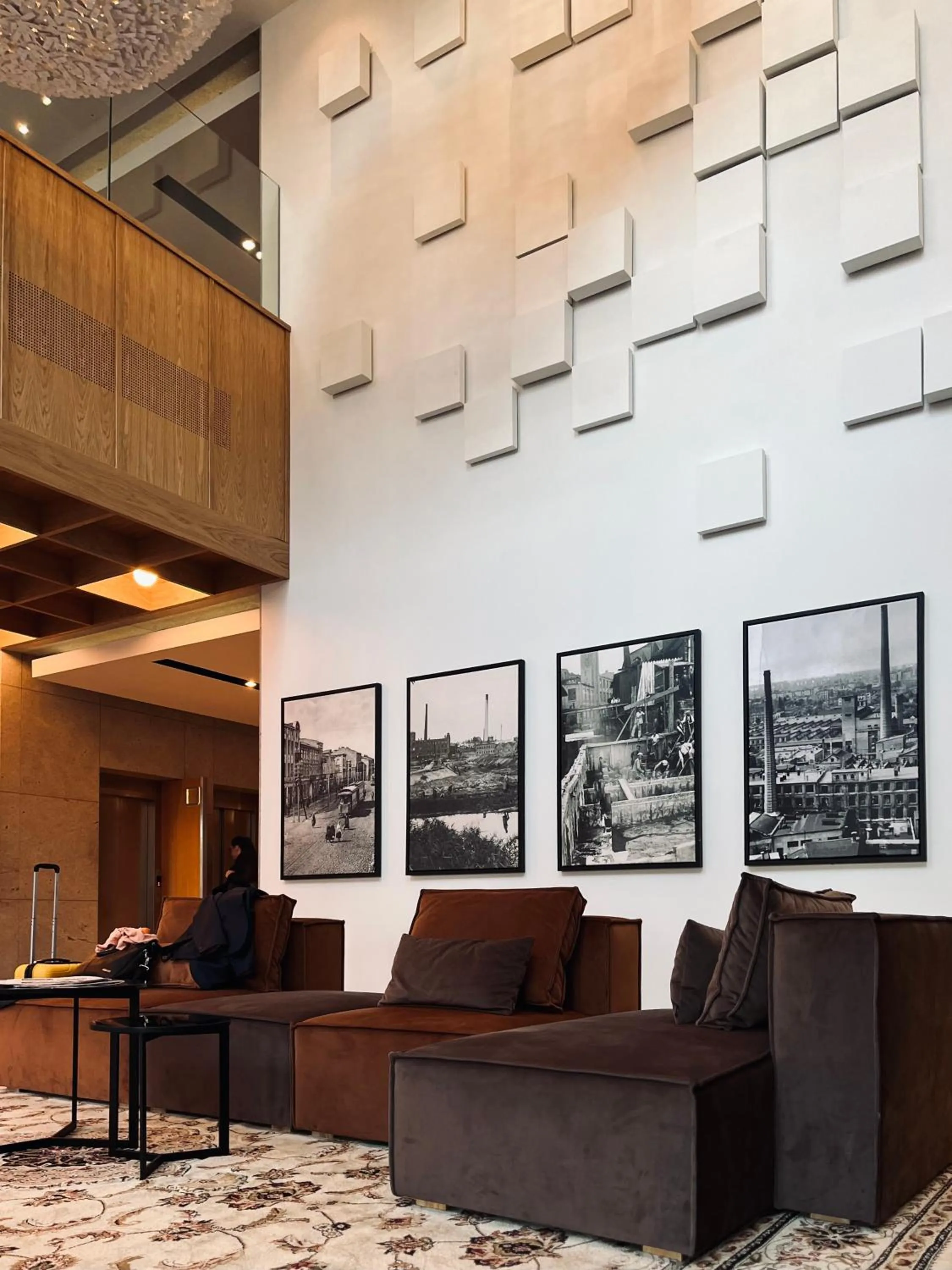 Lobby or reception in Fabryka Wełny Hotel & Spa