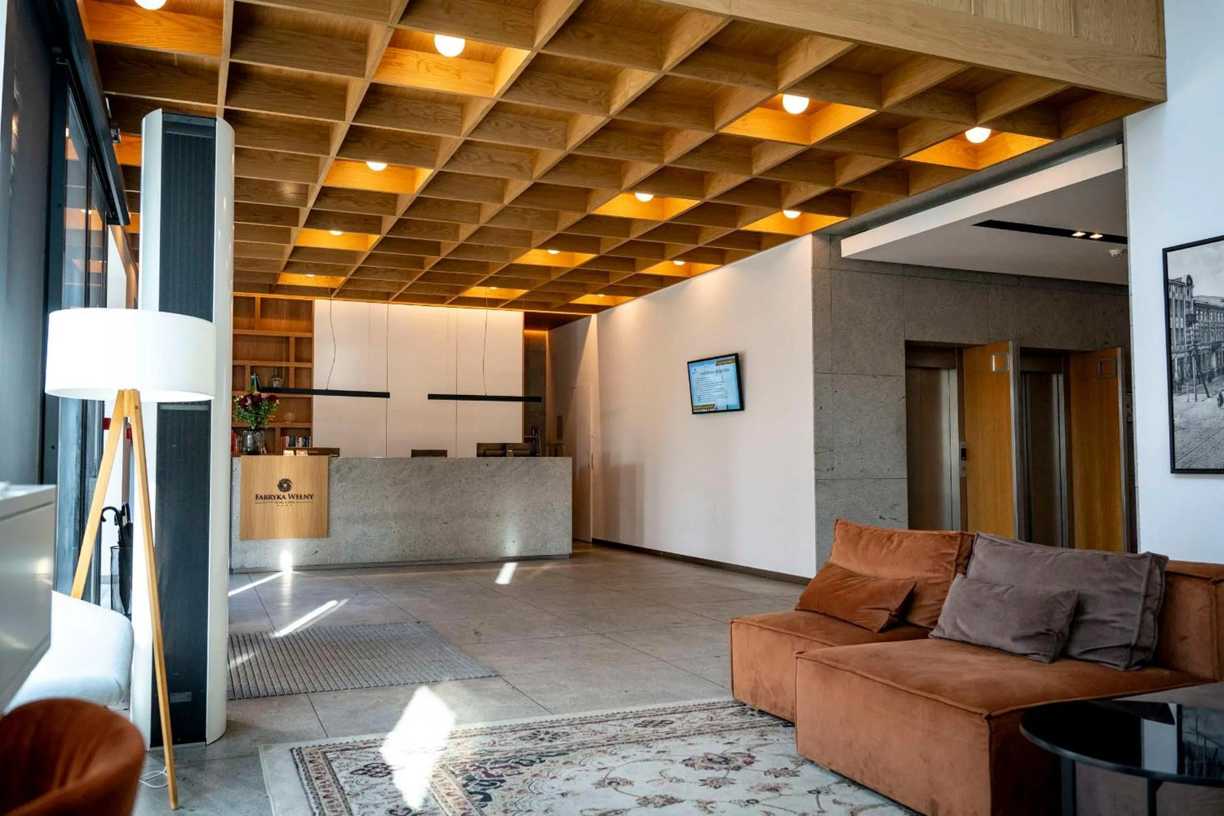 Lobby or reception in Fabryka Wełny Hotel & Spa