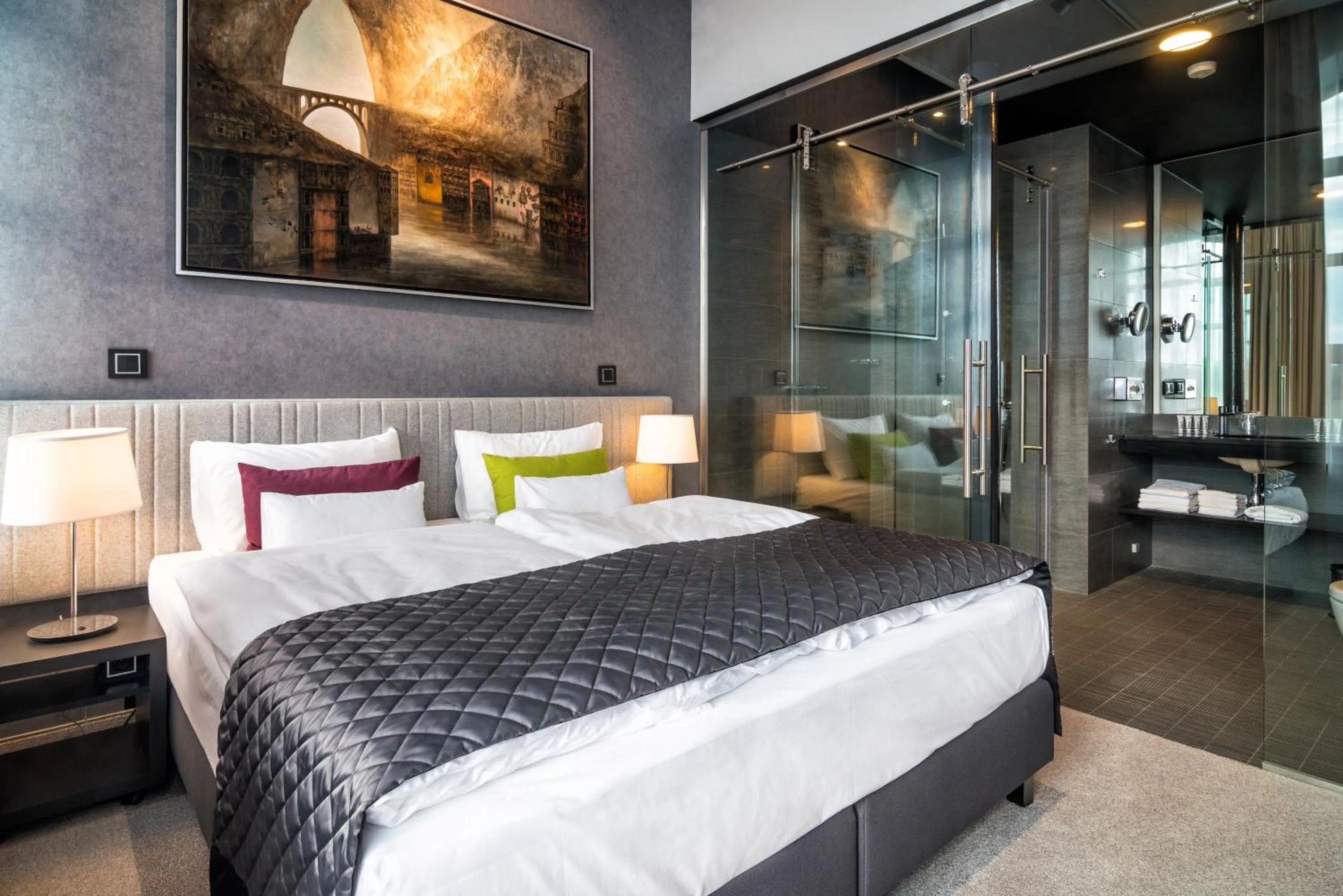 Bed in Fabryka Wełny Hotel & Spa