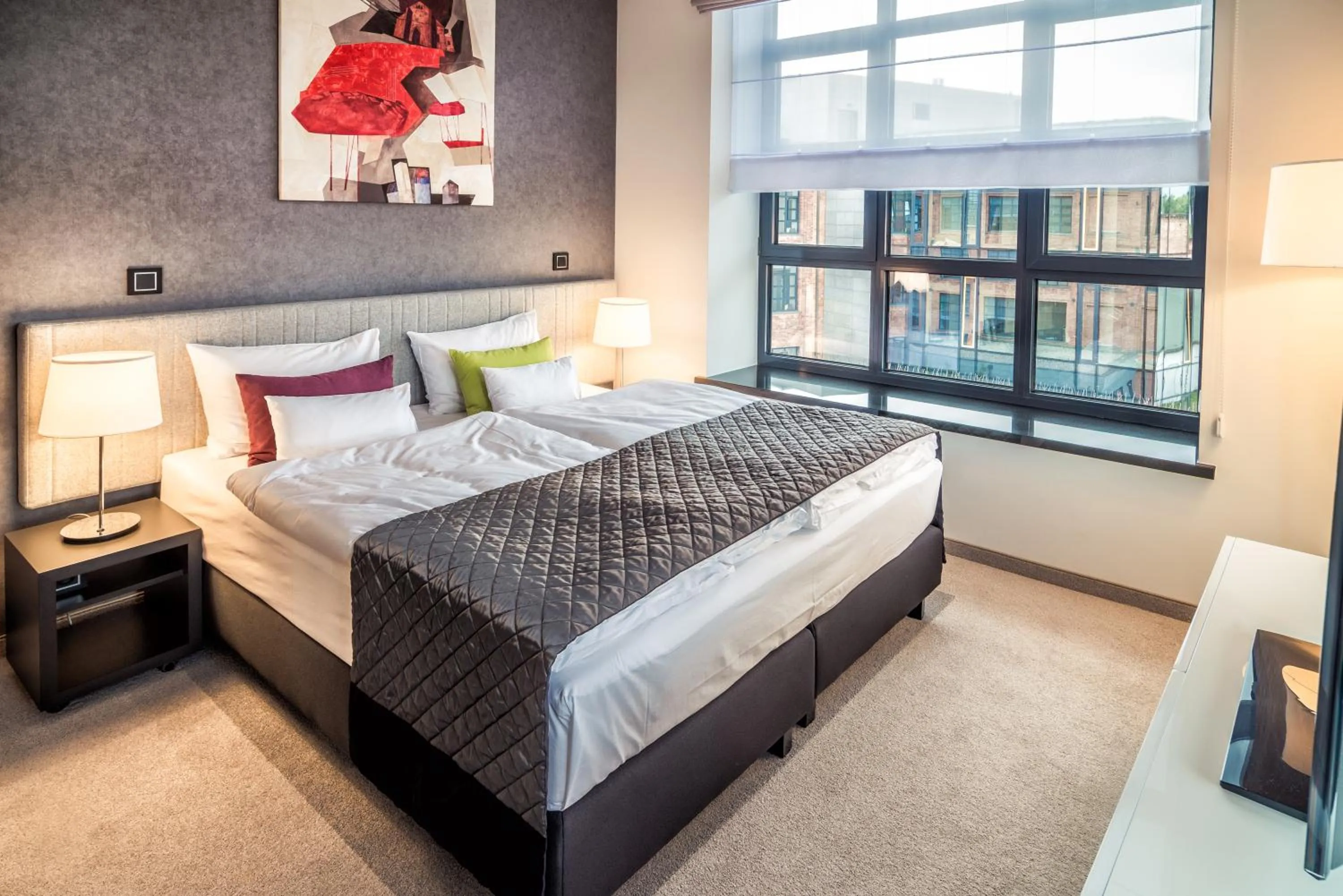 Bed in Fabryka Wełny Hotel & Spa