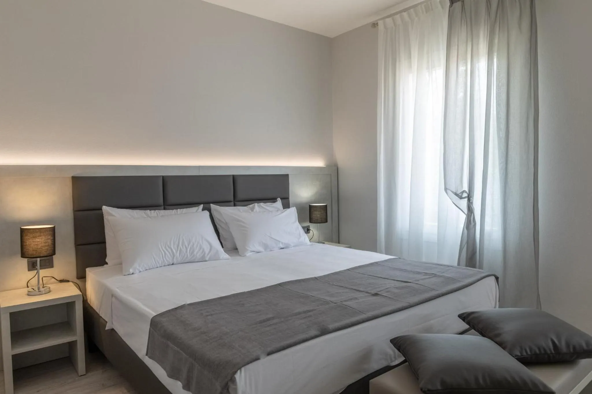 Bedroom, Bed in Villa Petra