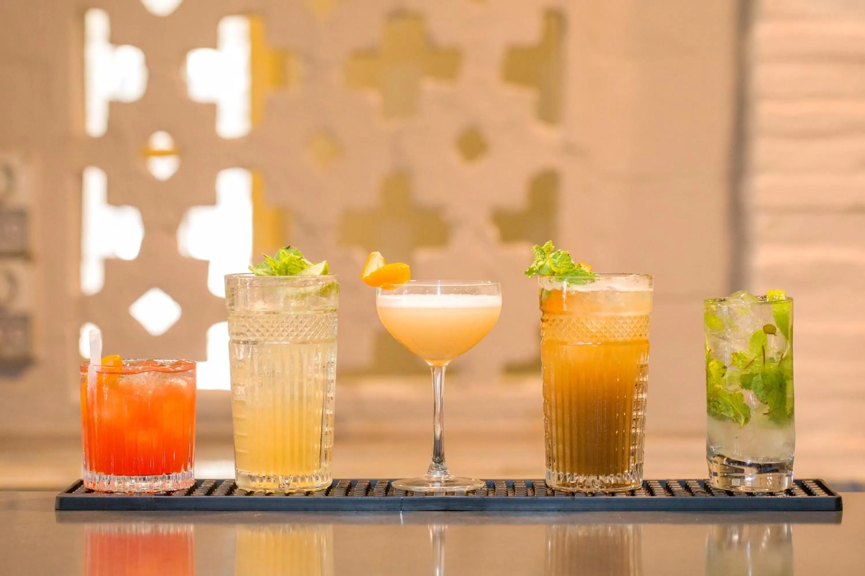 Drinks in Villa Petra