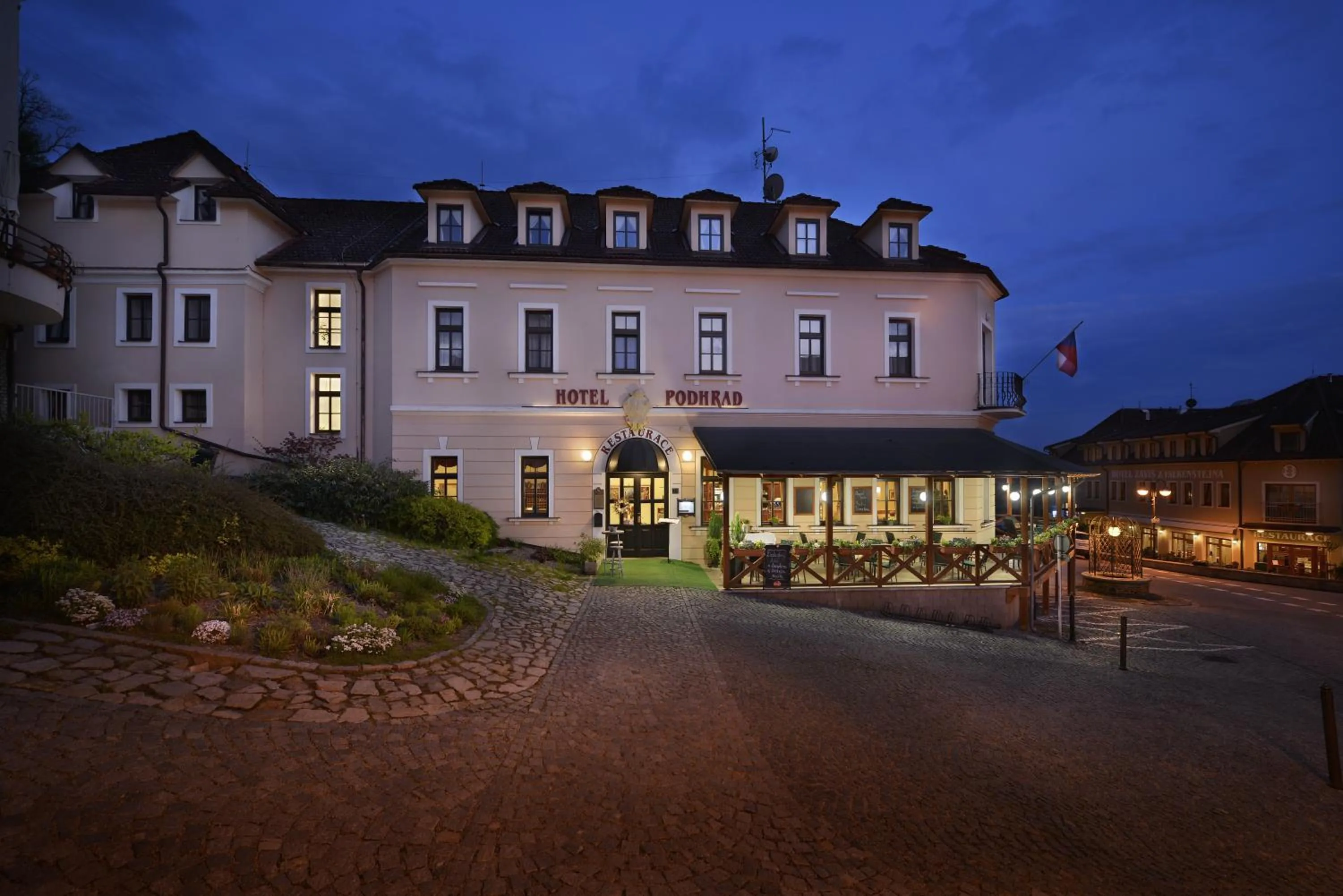 Property building in Hotel Podhrad