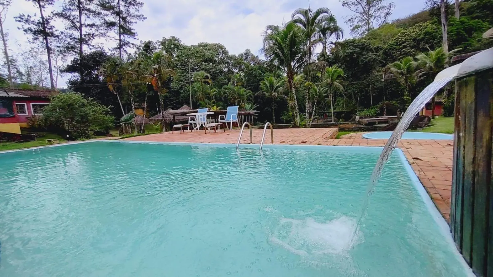 Swimming pool in Pousada Ananda Parivara